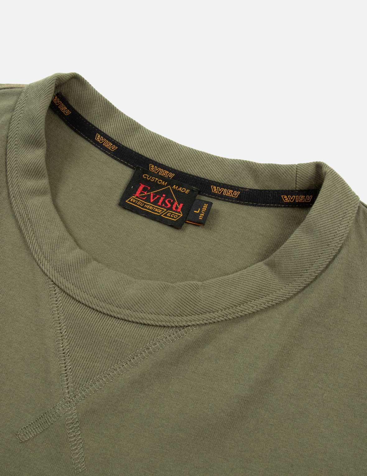Hand Stitching Godhead Embroidery Loose Fit T-Shirt