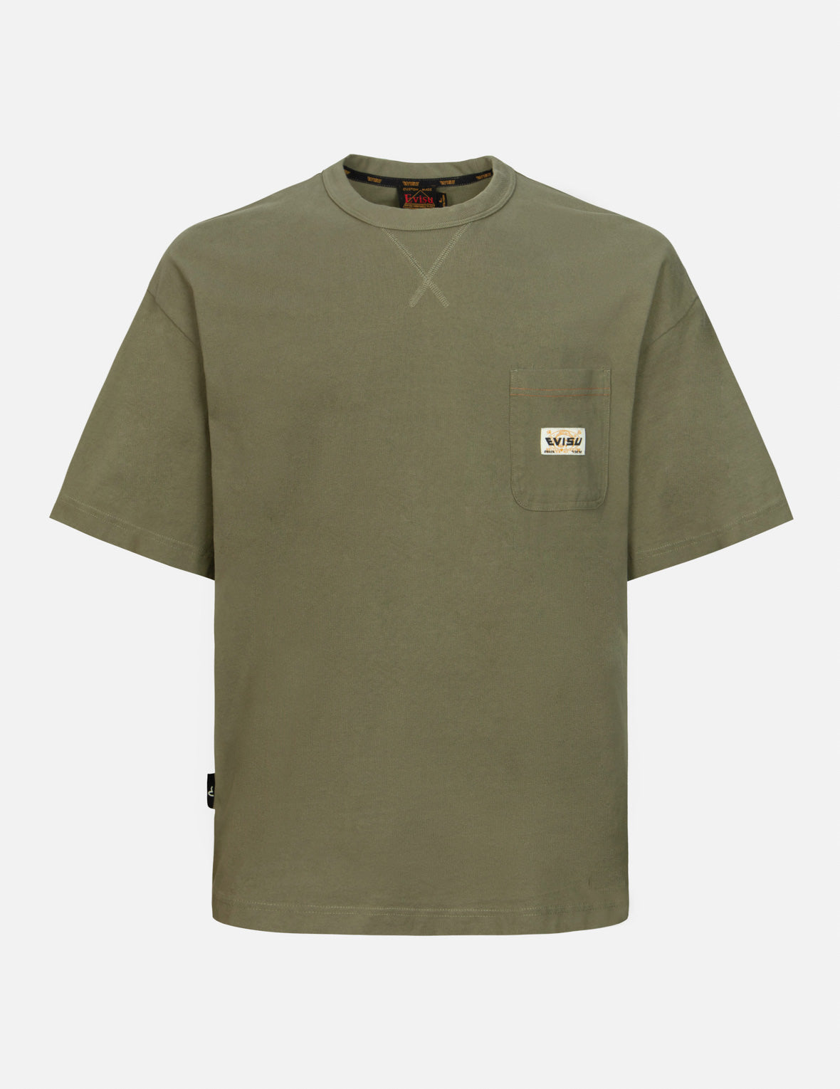 Hand Stitching Godhead Embroidery Loose Fit T-Shirt