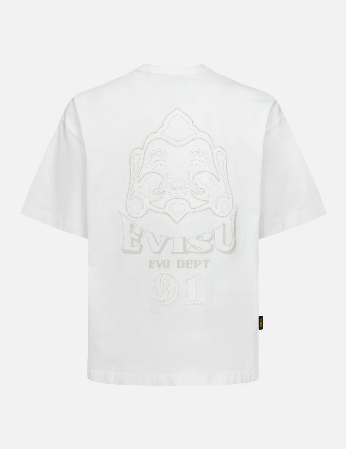 Hand Stitching Godhead Embroidery Loose Fit T-Shirt