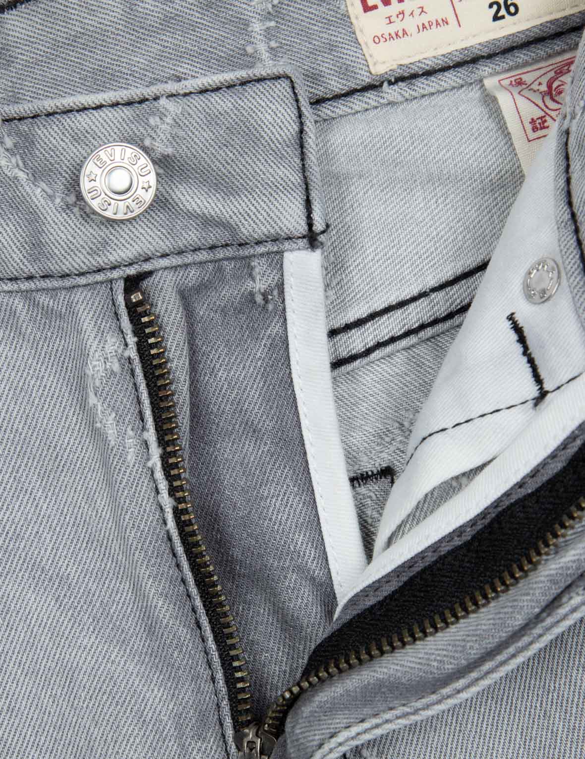 Seagull Embroidery and Allover Heart Fashion fit Denim Shorts