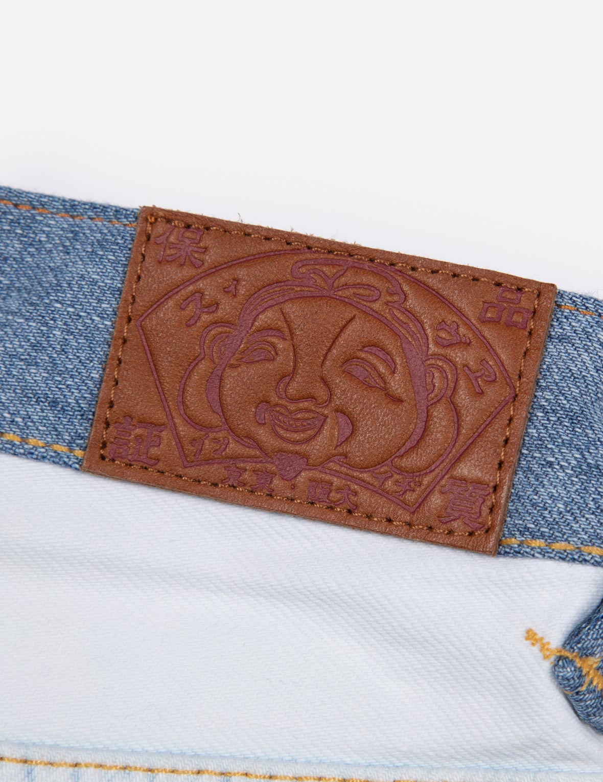Seagull Appliqué Pocket Fashion fit Denim Shorts