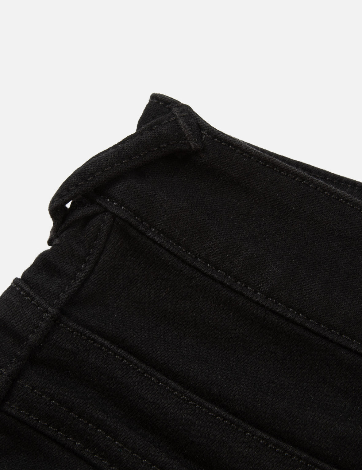 家花和百花織錦貼布身牛仔褲