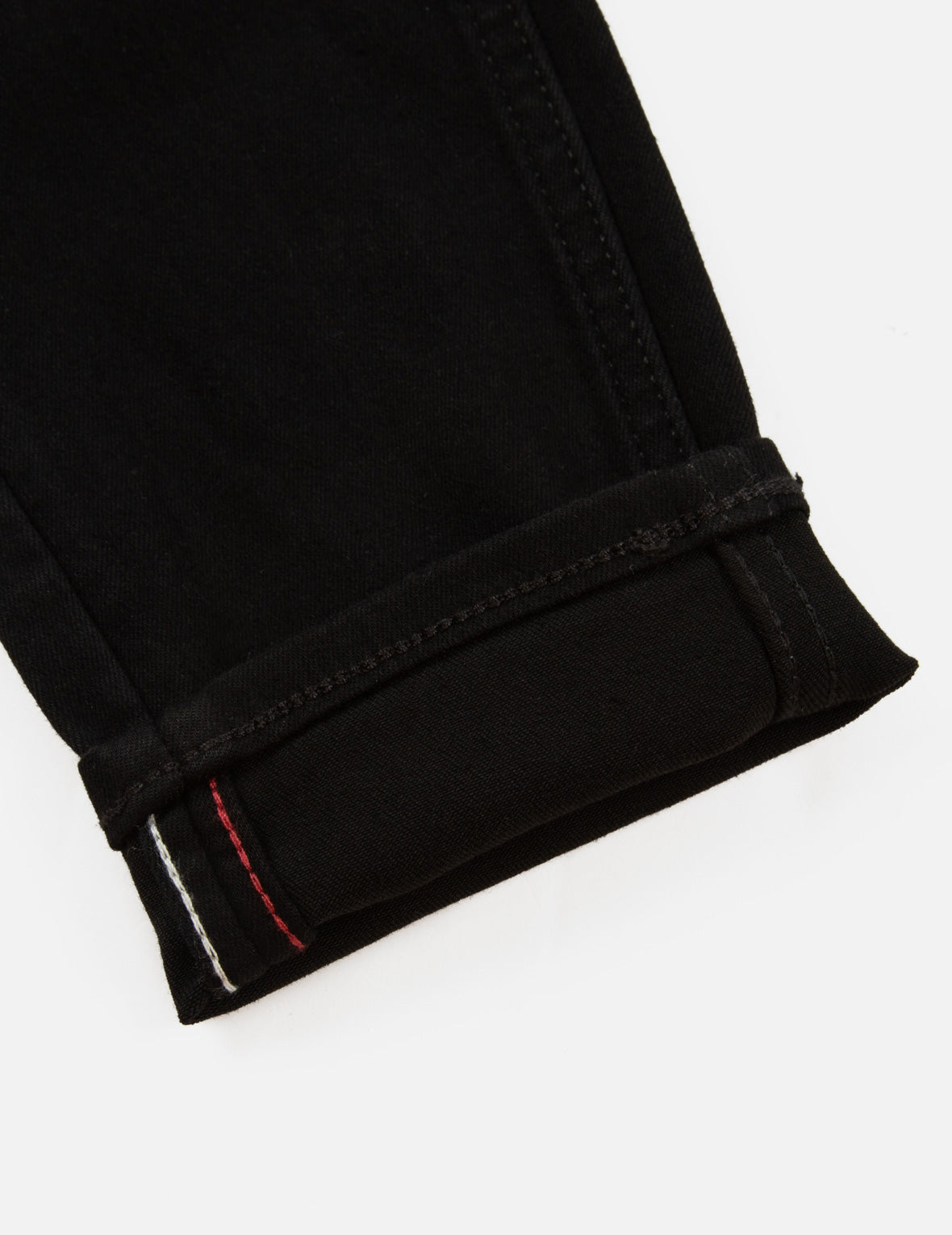 家花和百花織錦貼布身牛仔褲