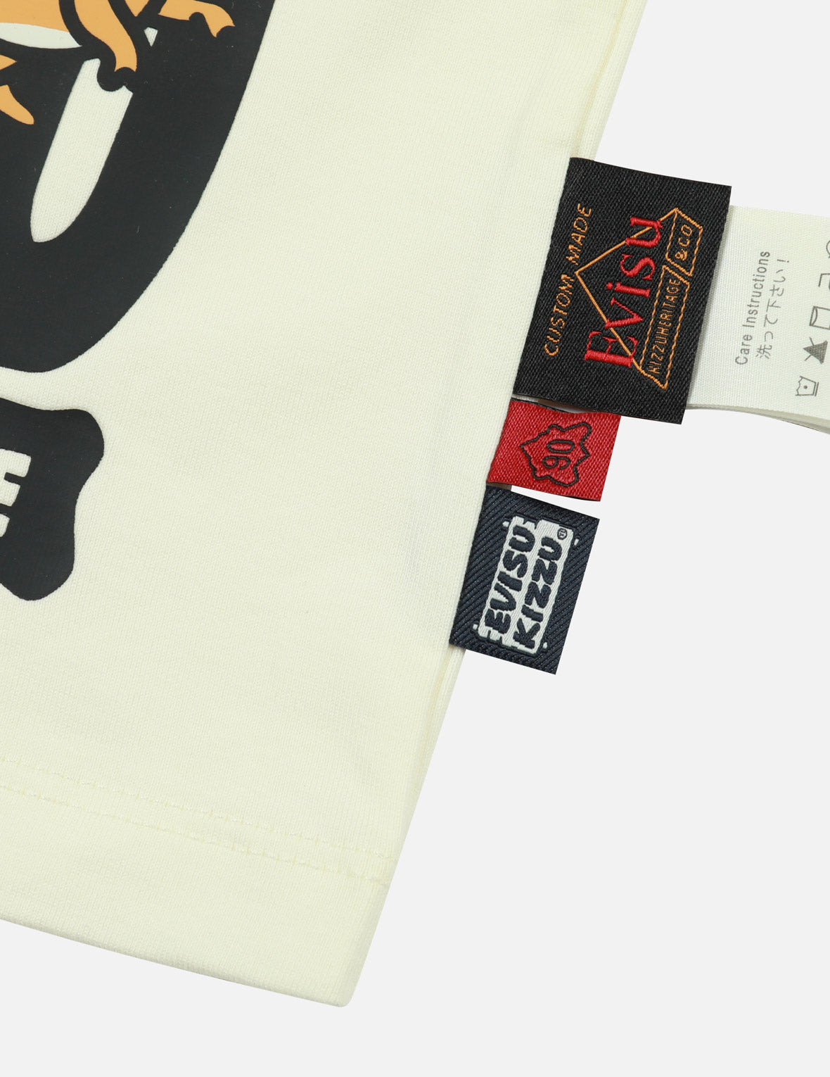 KIZZU Crews與恐龍圖案印花常規版型T恤