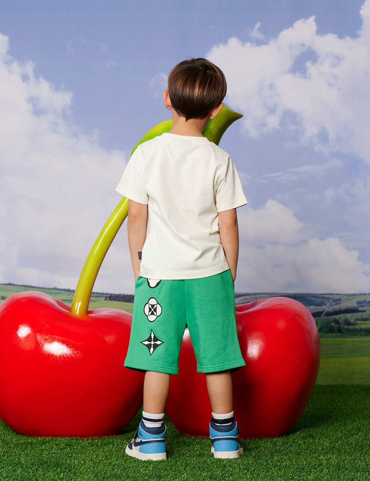 KIZZU Crews壽司海鷗印花常規版型T恤