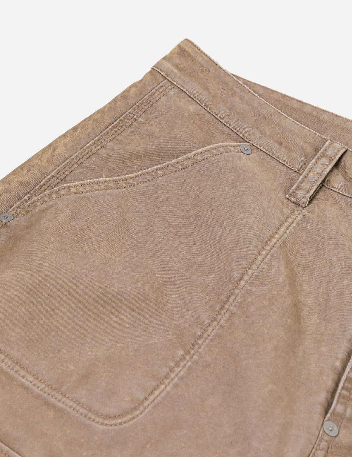 Seagull Print and Multi-Pocket Regular Fit Cargo Pants