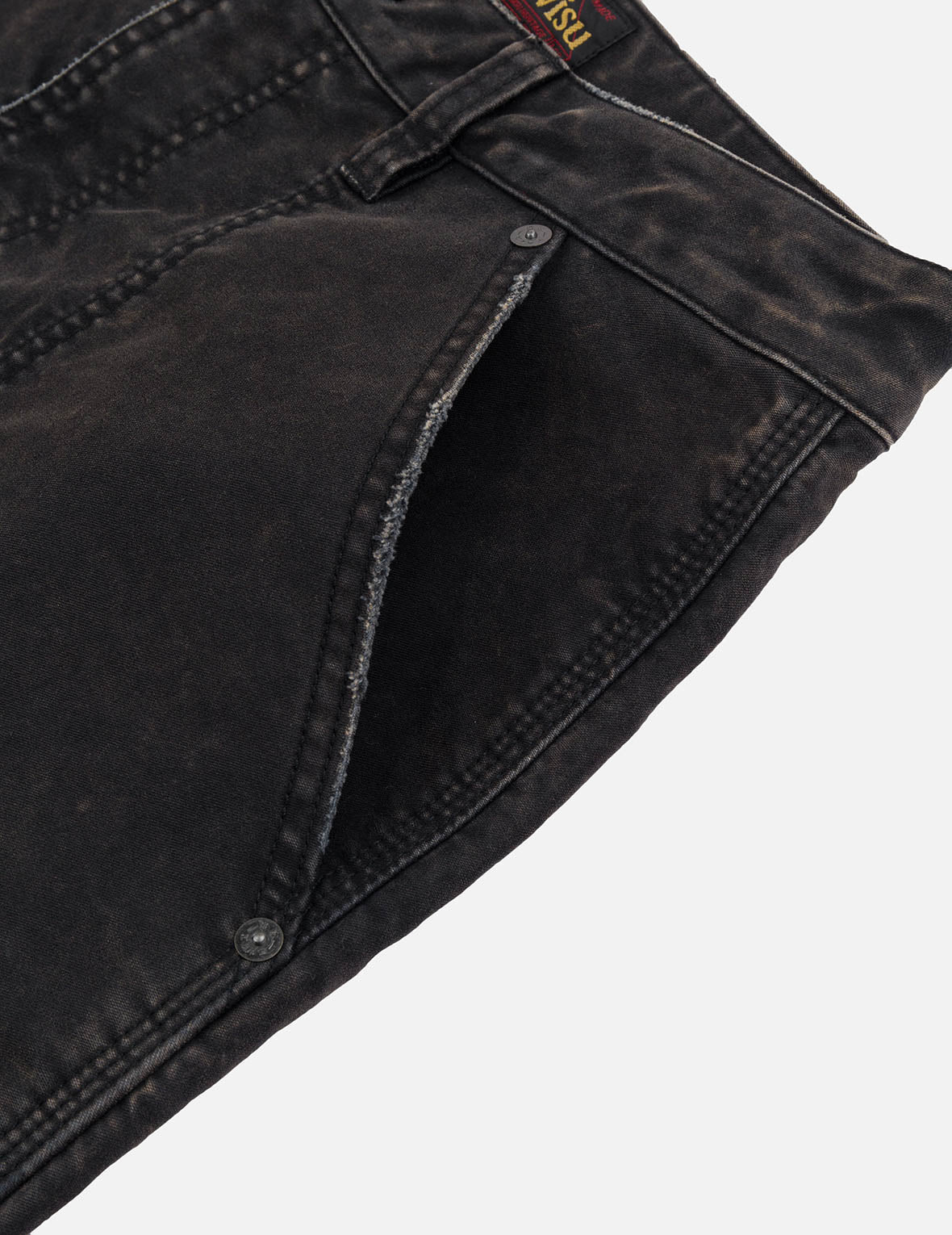 Seagull Print and Multi-Pocket Regular Fit Cargo Pants