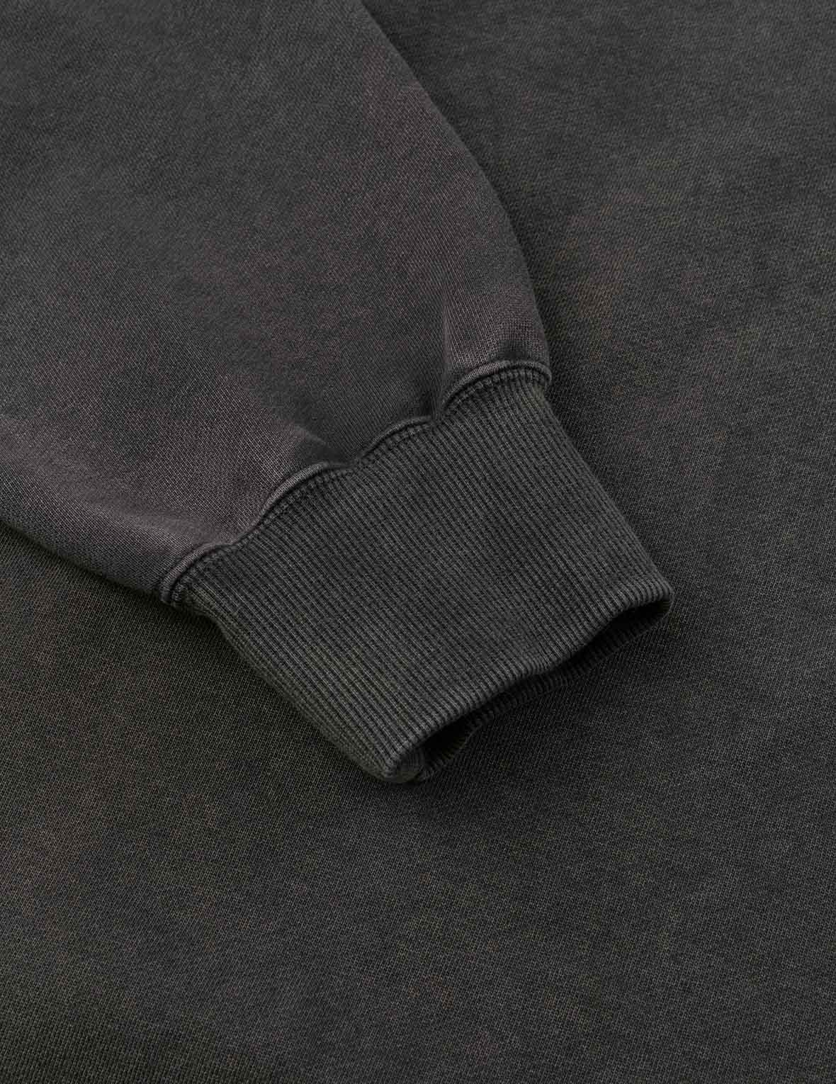 American "Ebisu" Patch and Seagull Embroidery Relax Fit Sweatshirt