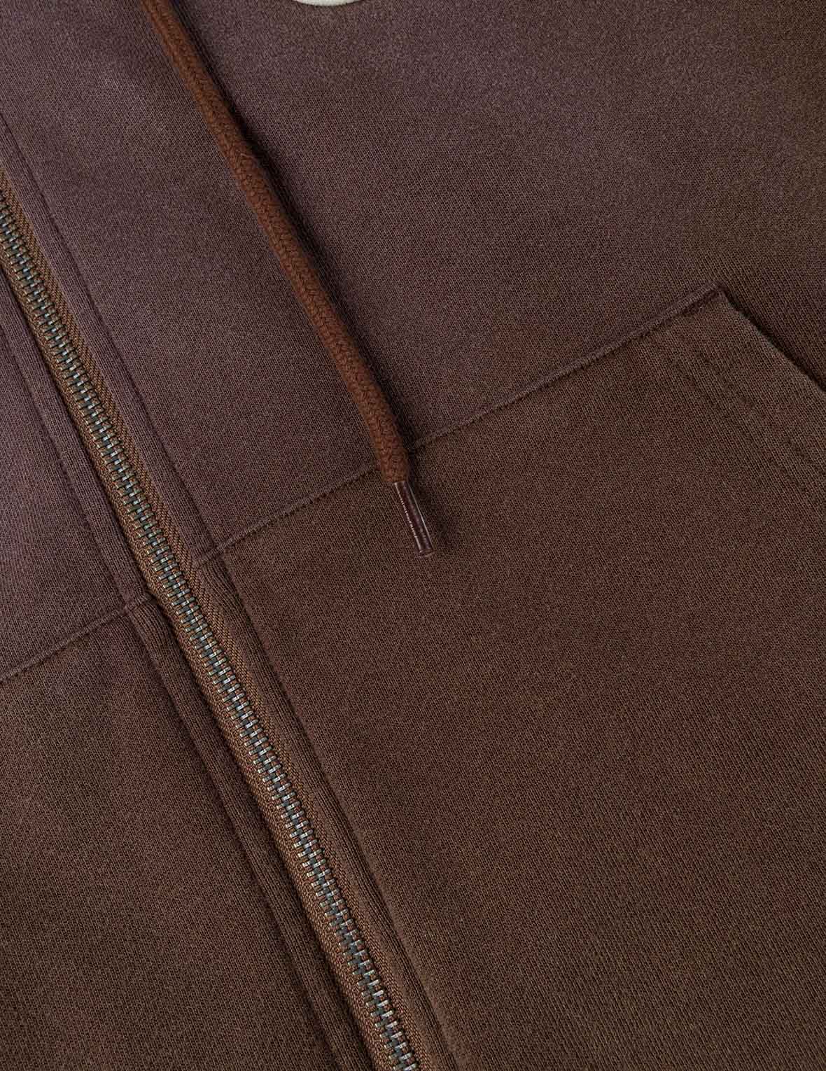 EV與海鷗布貼刺繡寬版休閒連帽外套