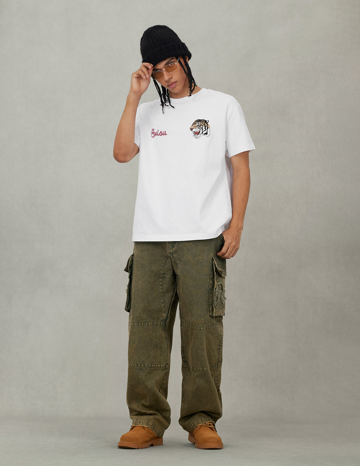 EVISU Archives Print Relax Fit T-shirt