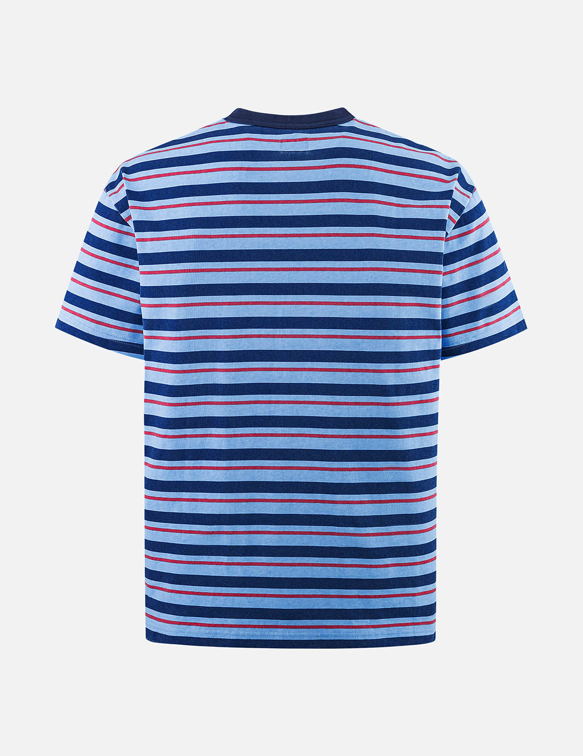 Seagull Appliqué Relax Fit Stripe T-Shirt