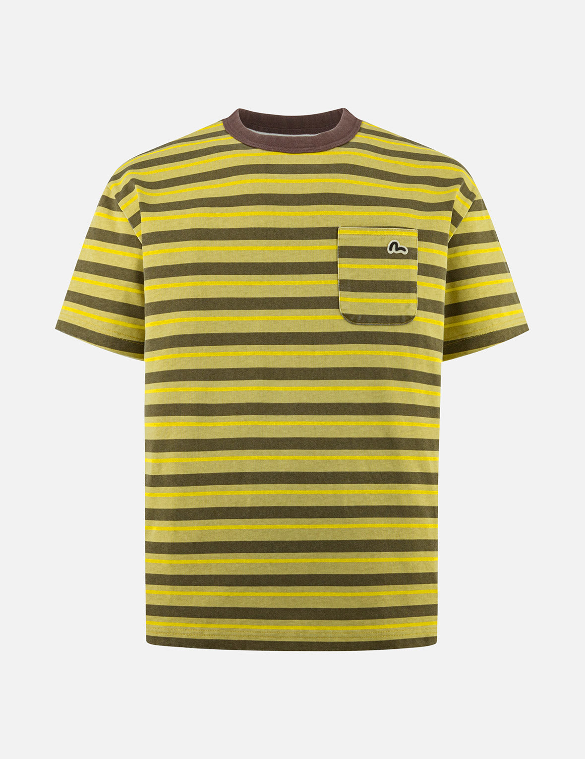 Seagull Appliqué Relax Fit Stripe T-Shirt