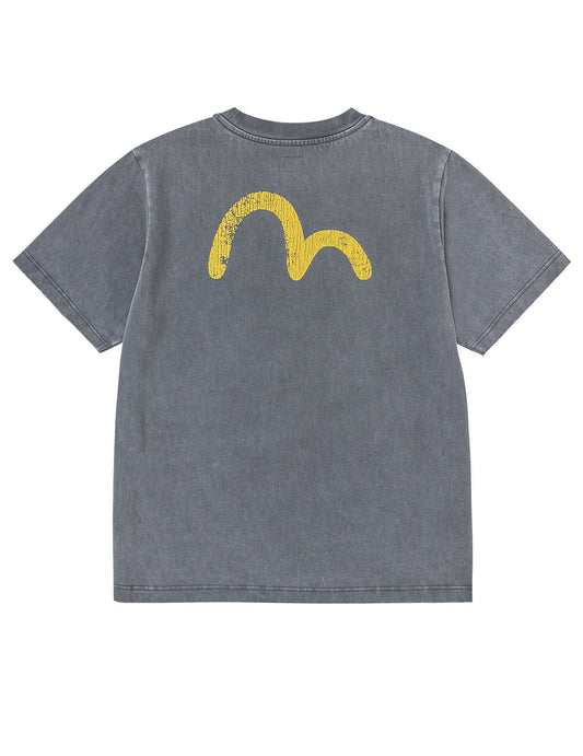 Seagull Print Relax Fit T-Shirt