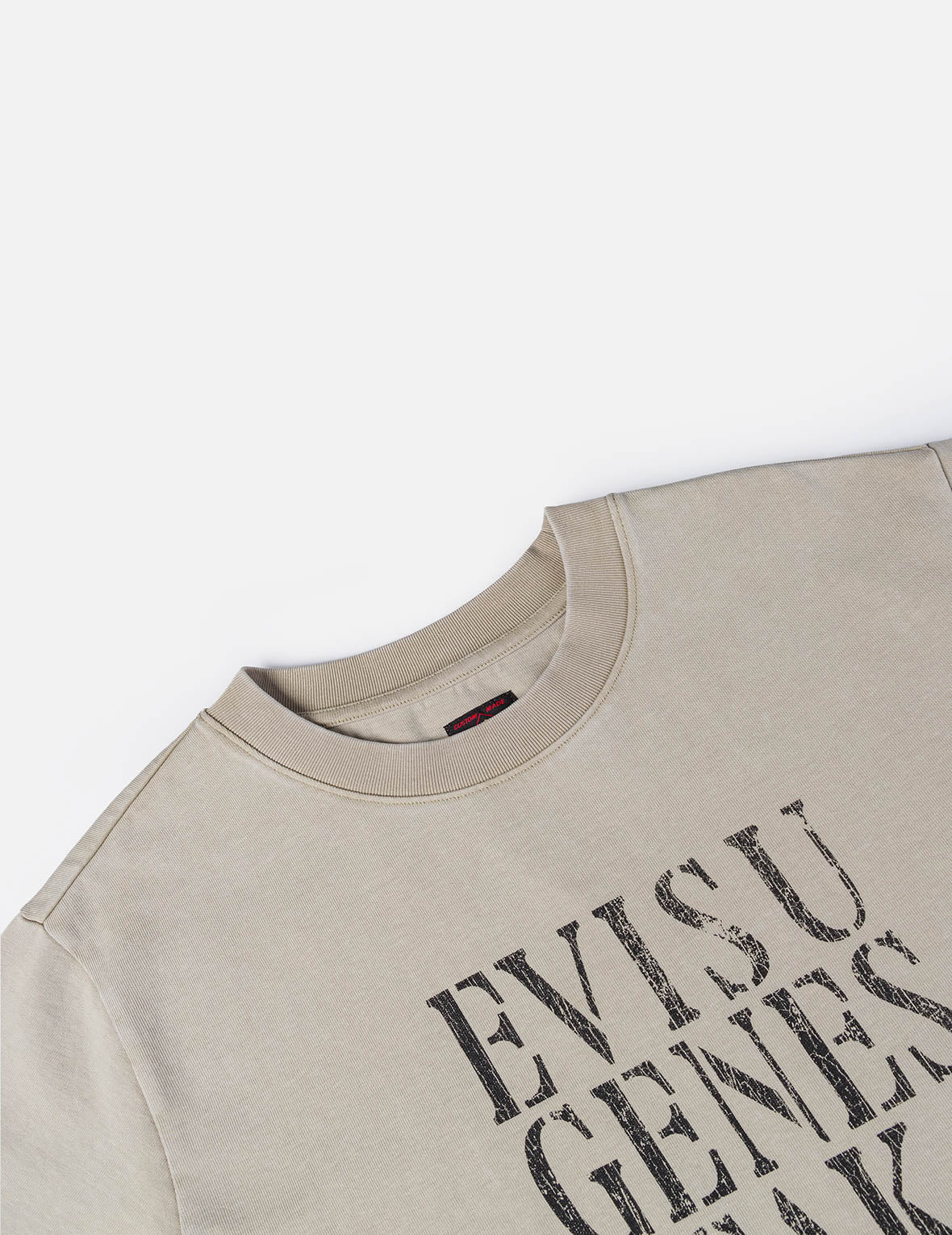 海鷗印花寬版休閒T恤