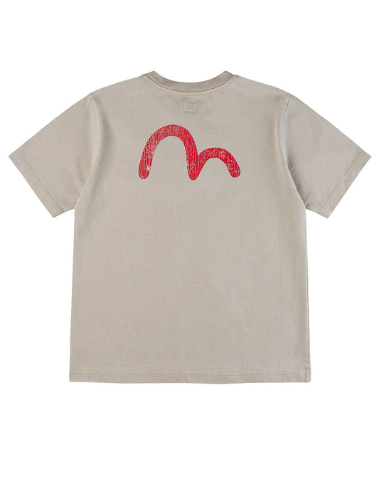 Seagull Print Relax Fit T-Shirt