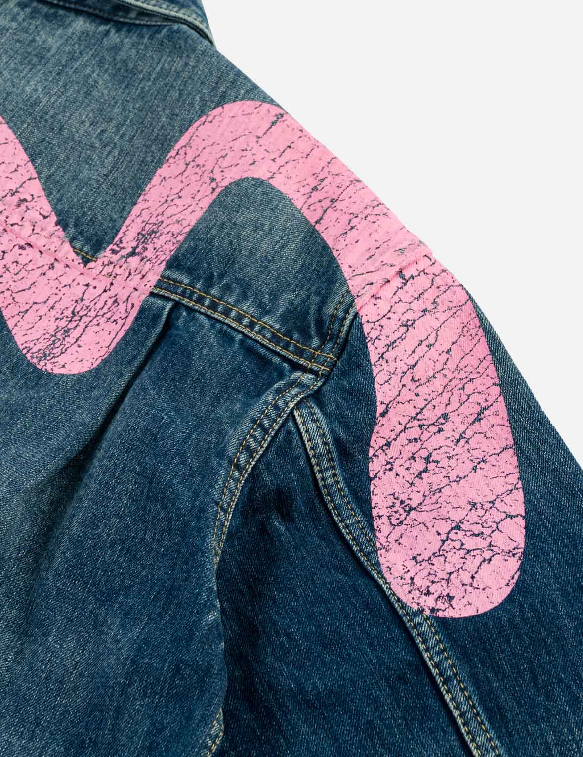 Pink Daicock Denim Jacket