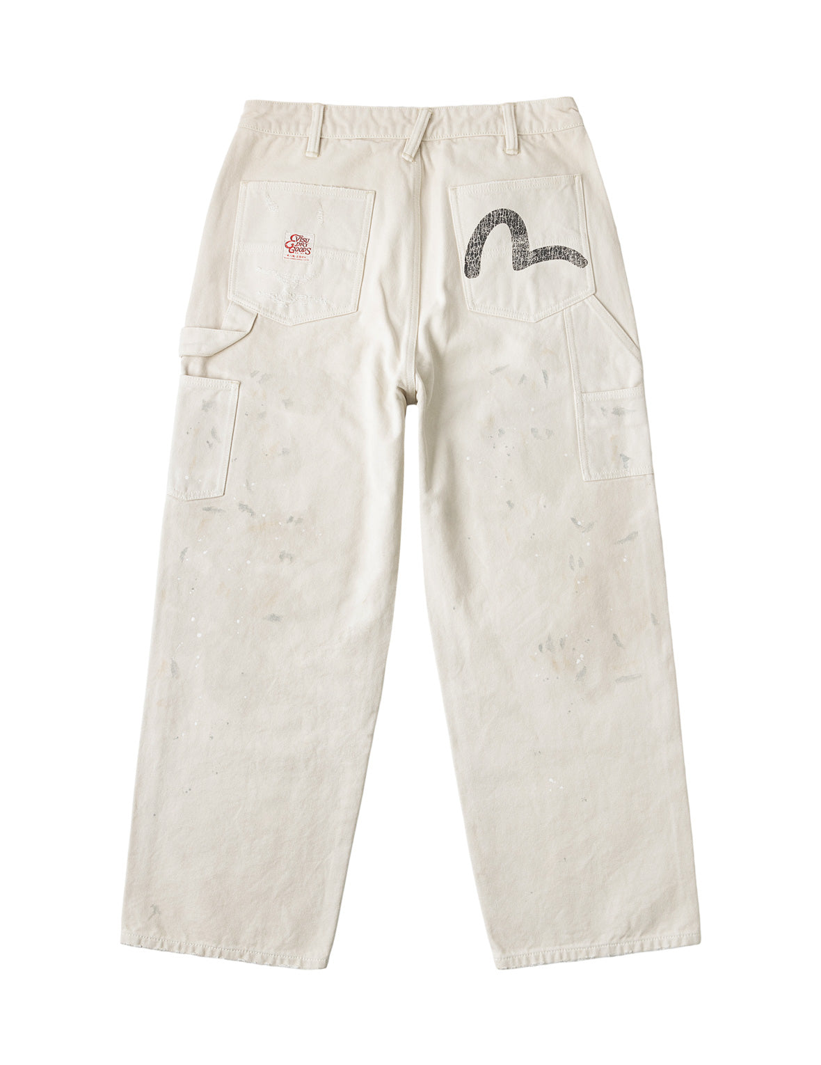 Distressed Double Knee Utility Pants