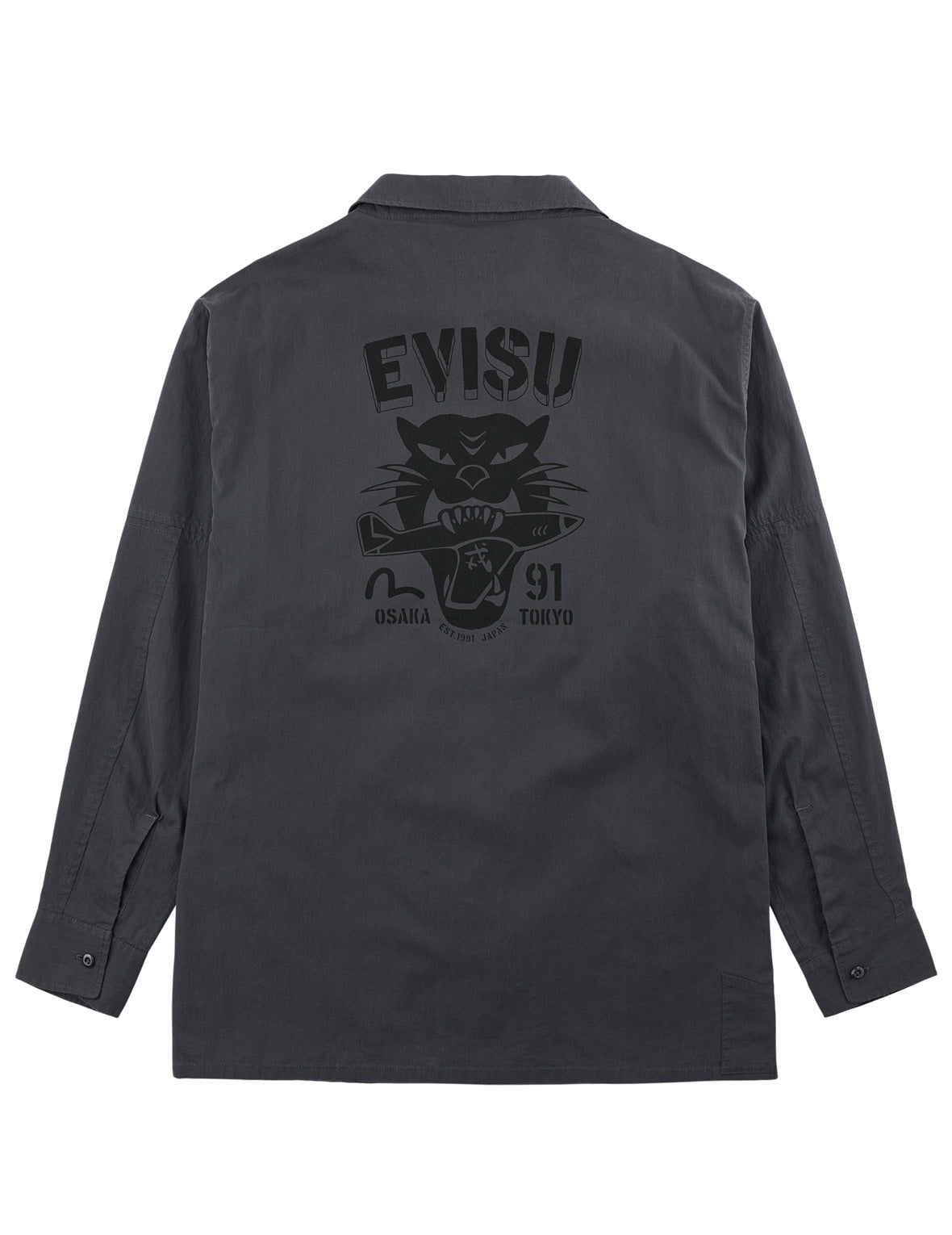 Washed Military Shirt