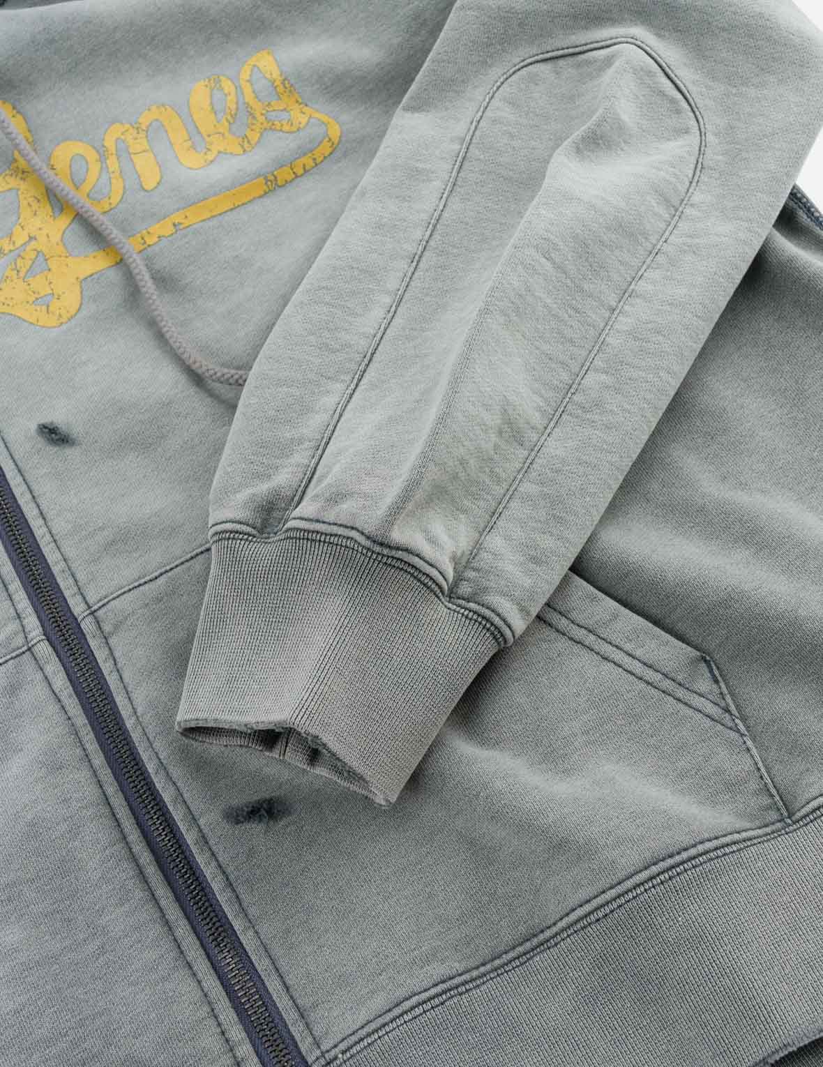 海鷗EVISU Genes拉鍊連帽衛衣