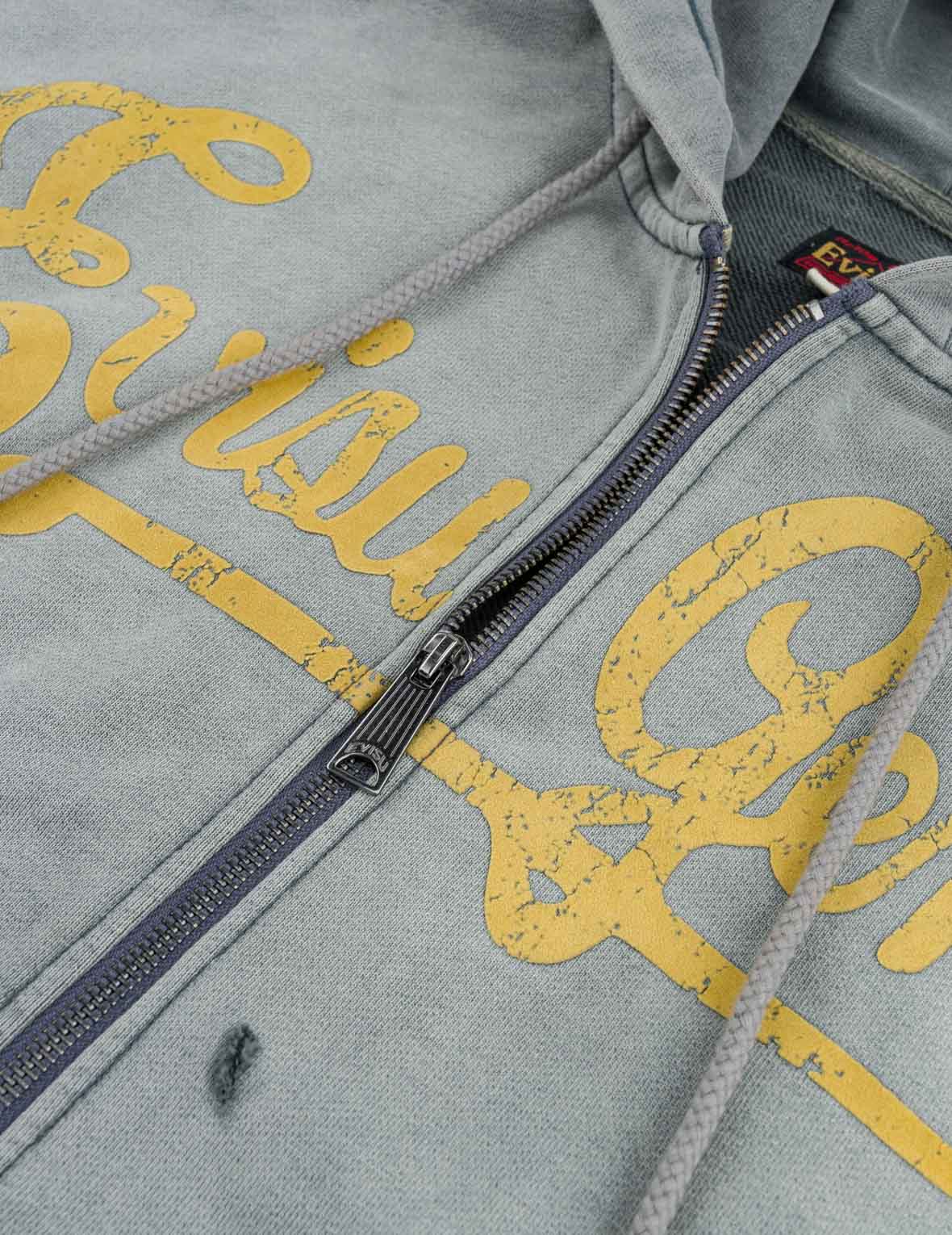 海鷗EVISU Genes拉鍊連帽衛衣