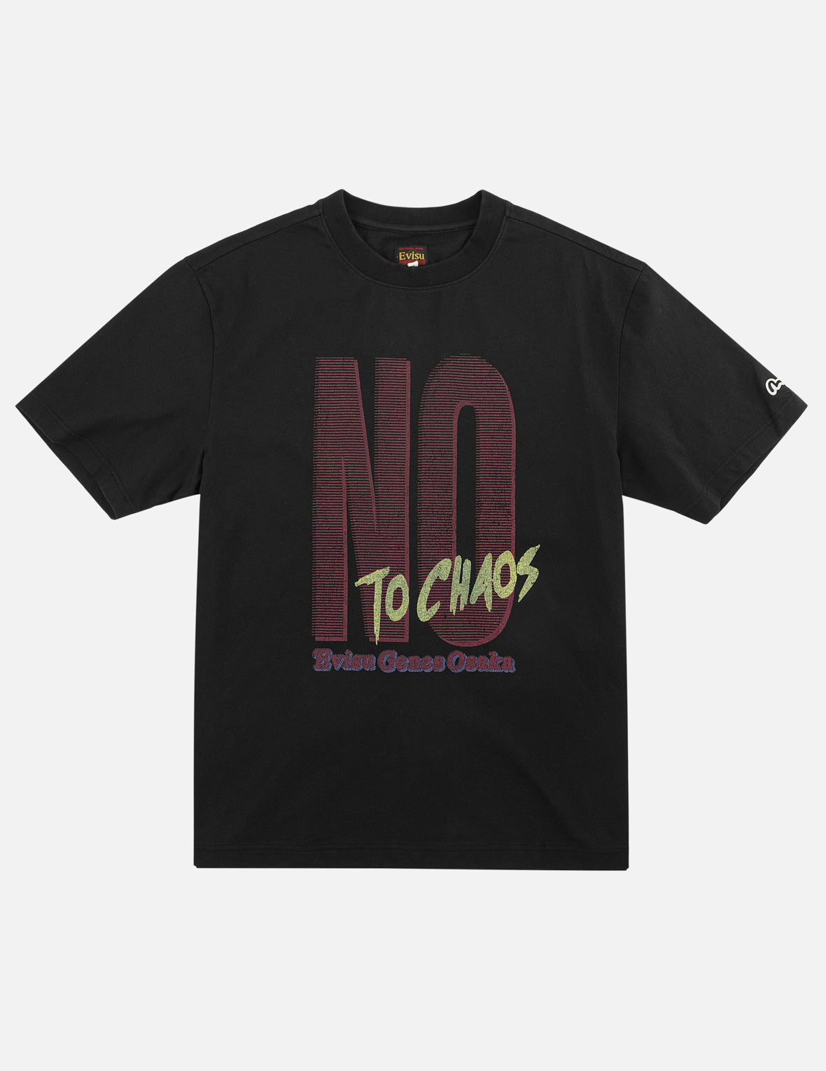 NO TO CHAOS Print T-shirt