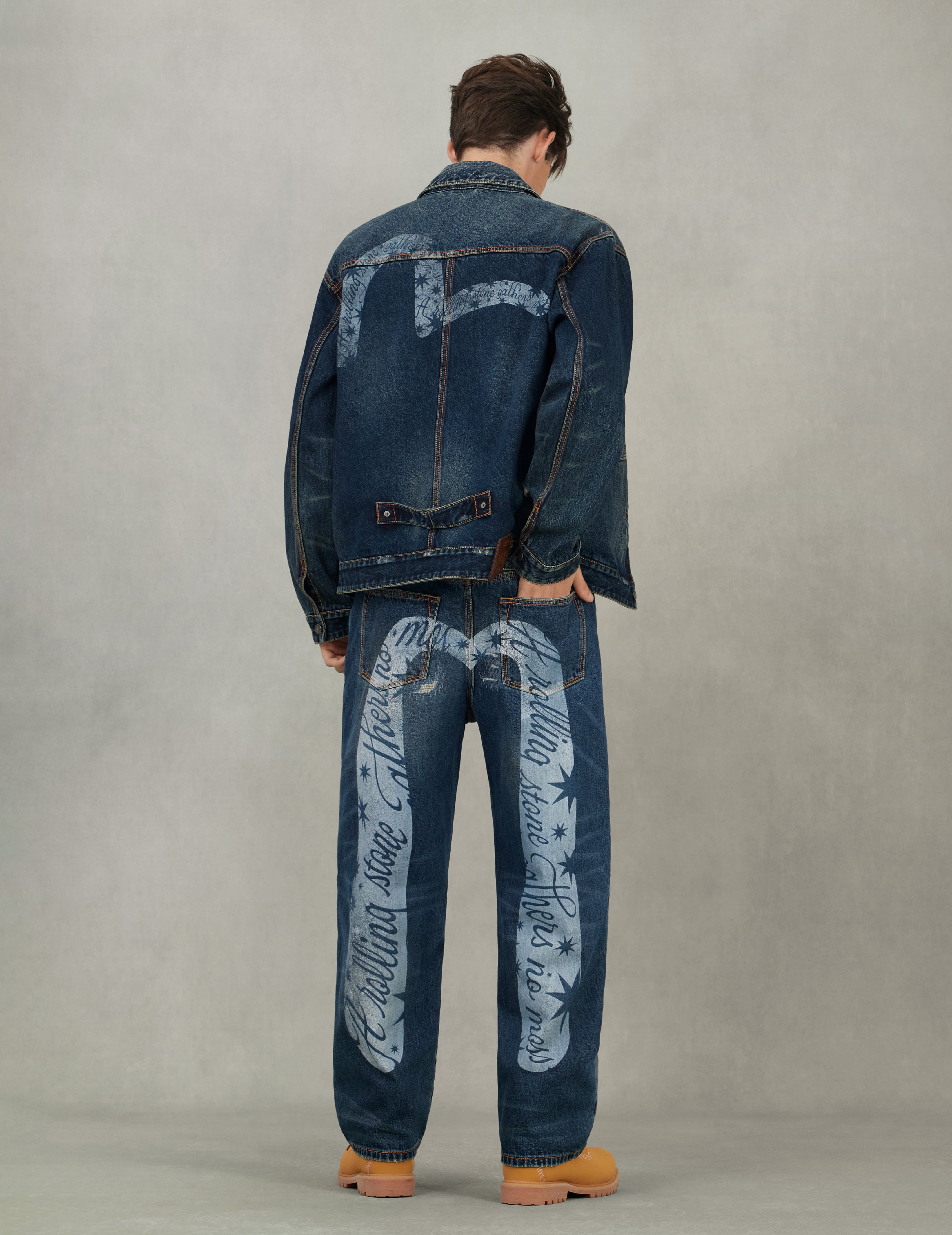 EVISU X GDC Daicock Print Relax Fit Jeans
