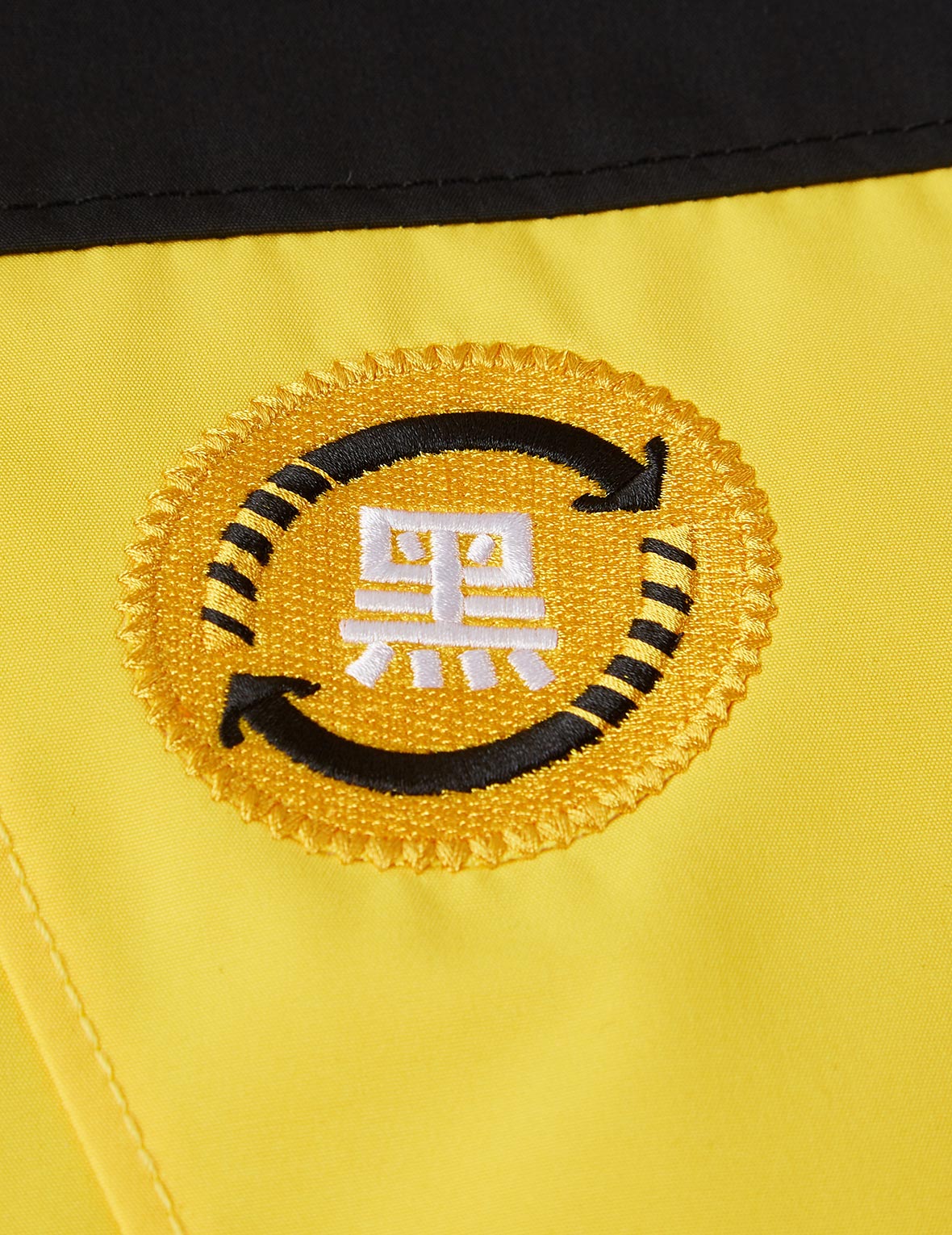 撞色夾層連帽外套