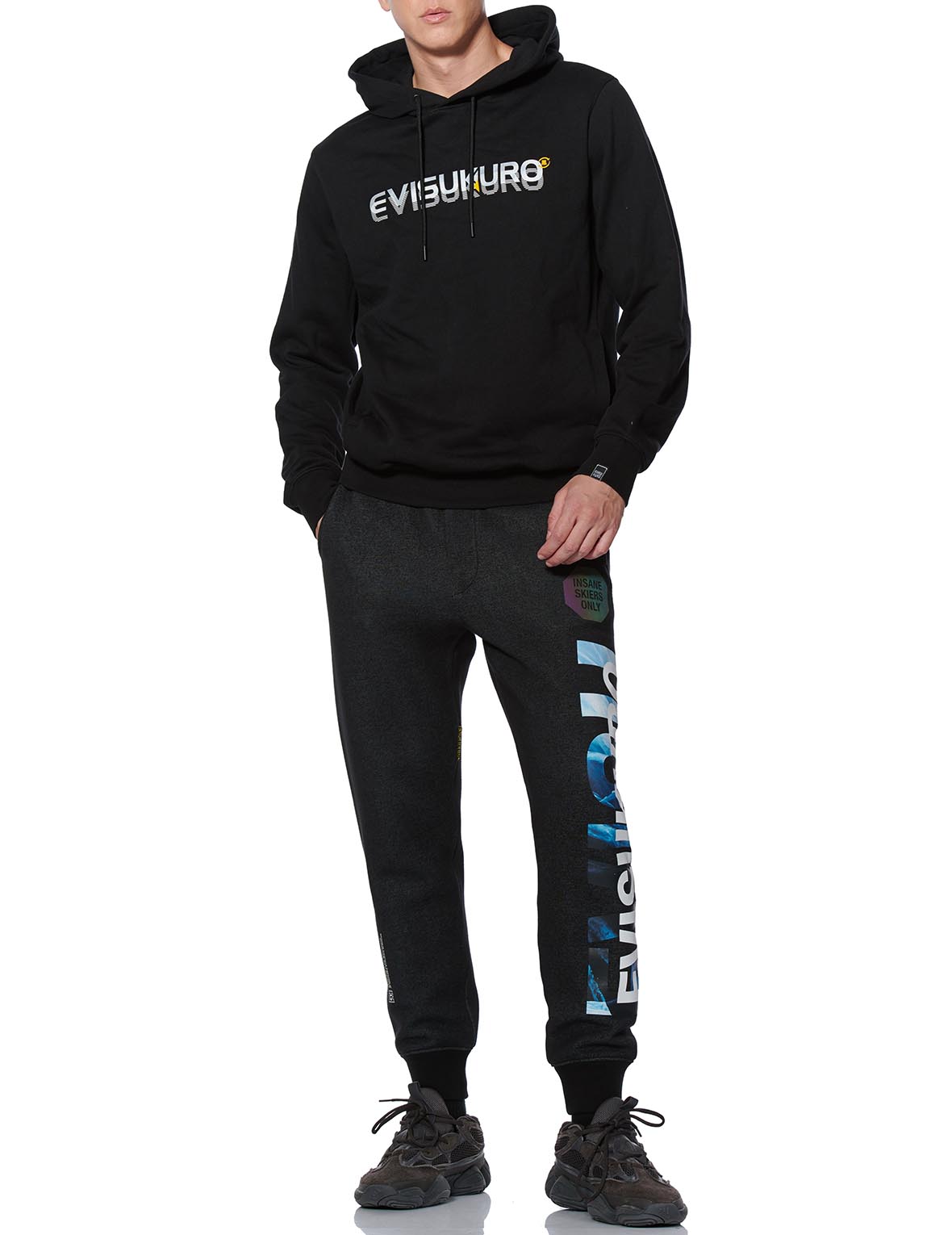 Glacier Logo Print Sweatpants