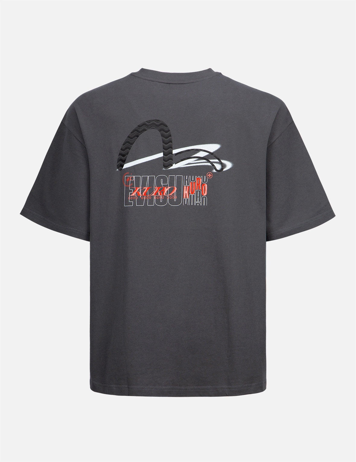 Ripple Effect Seagull and Shadow Print T-shirt
