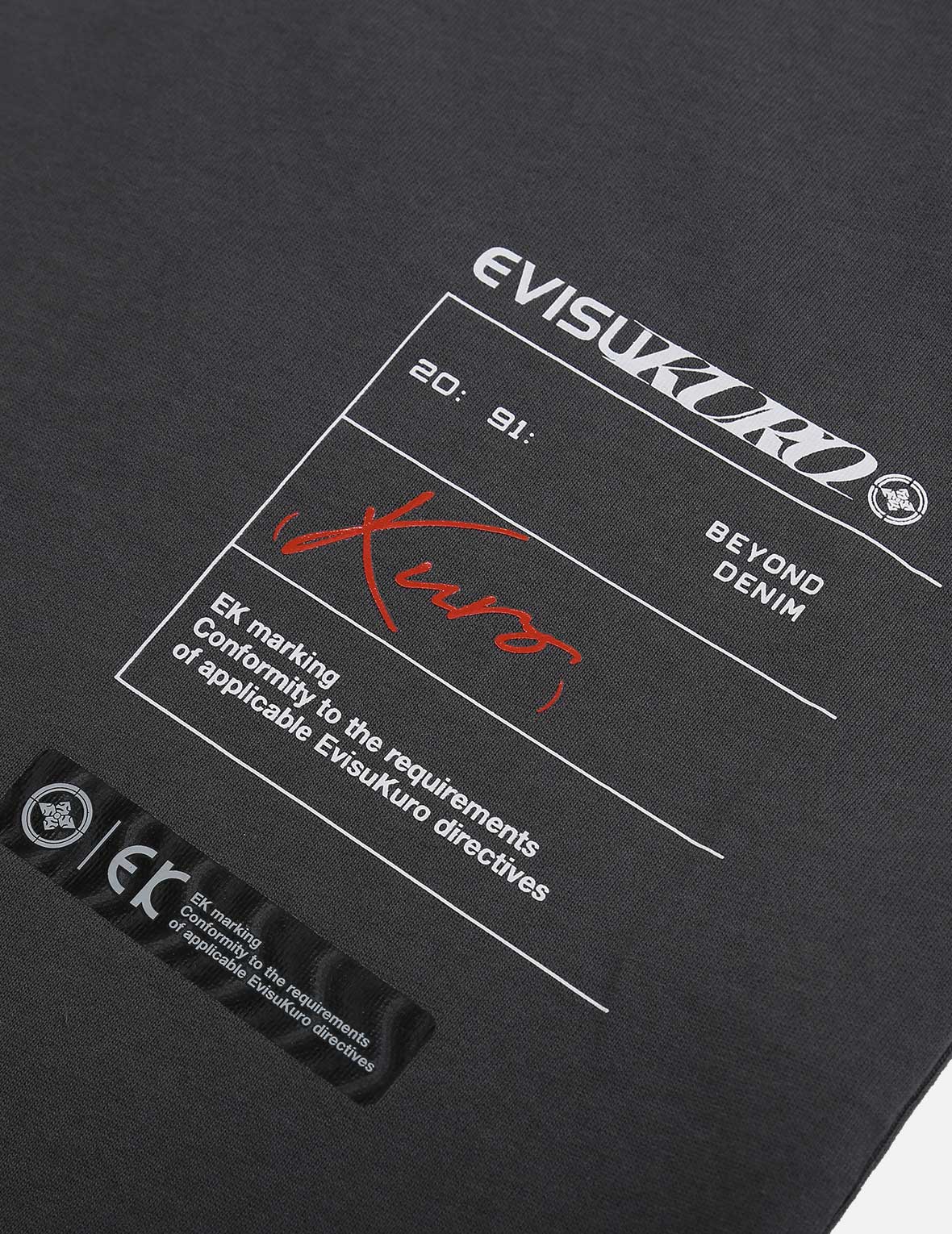 Ripple Effect Seagull and Shadow Print T-shirt