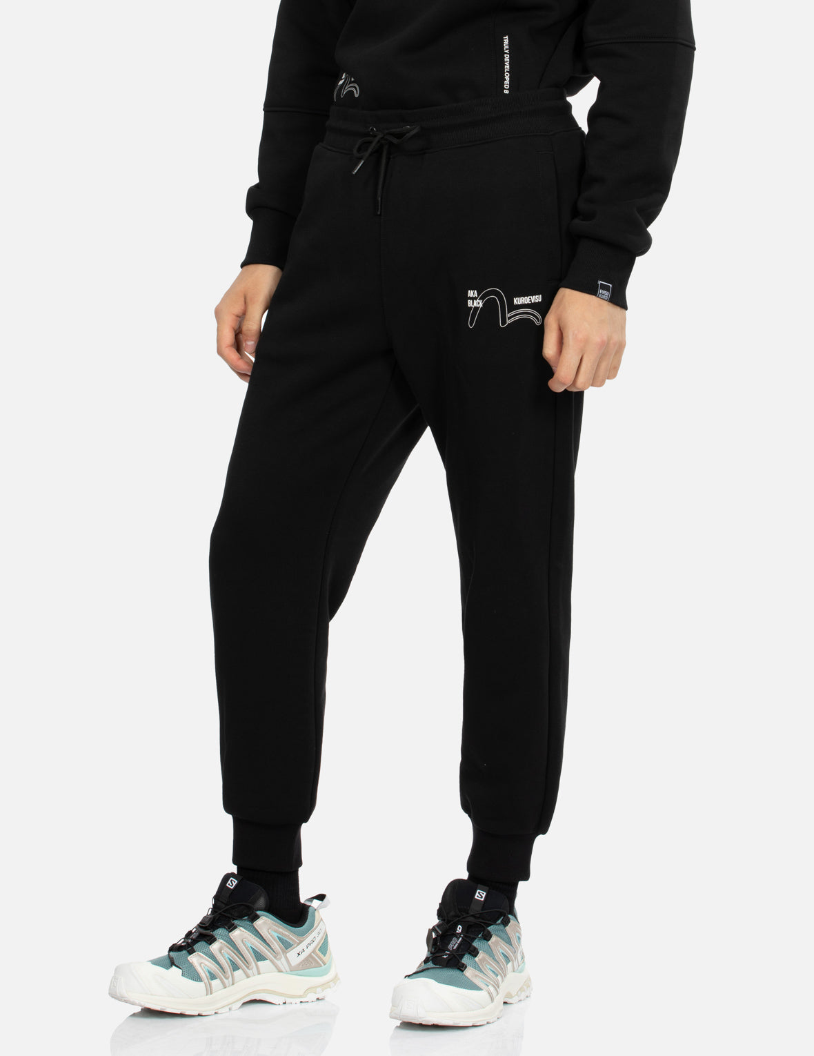 Logo Print Regular Fit Sweatpants