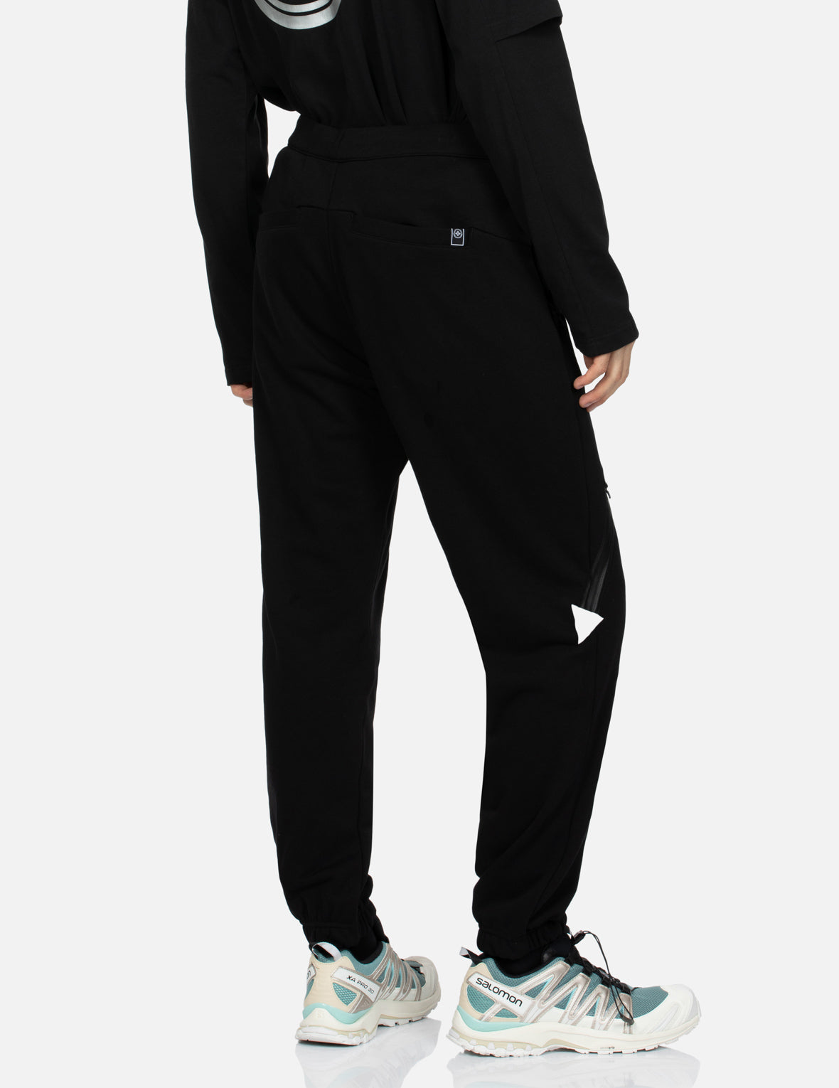 Seagull Print 3D Panelling Regular Fit Sweatpants