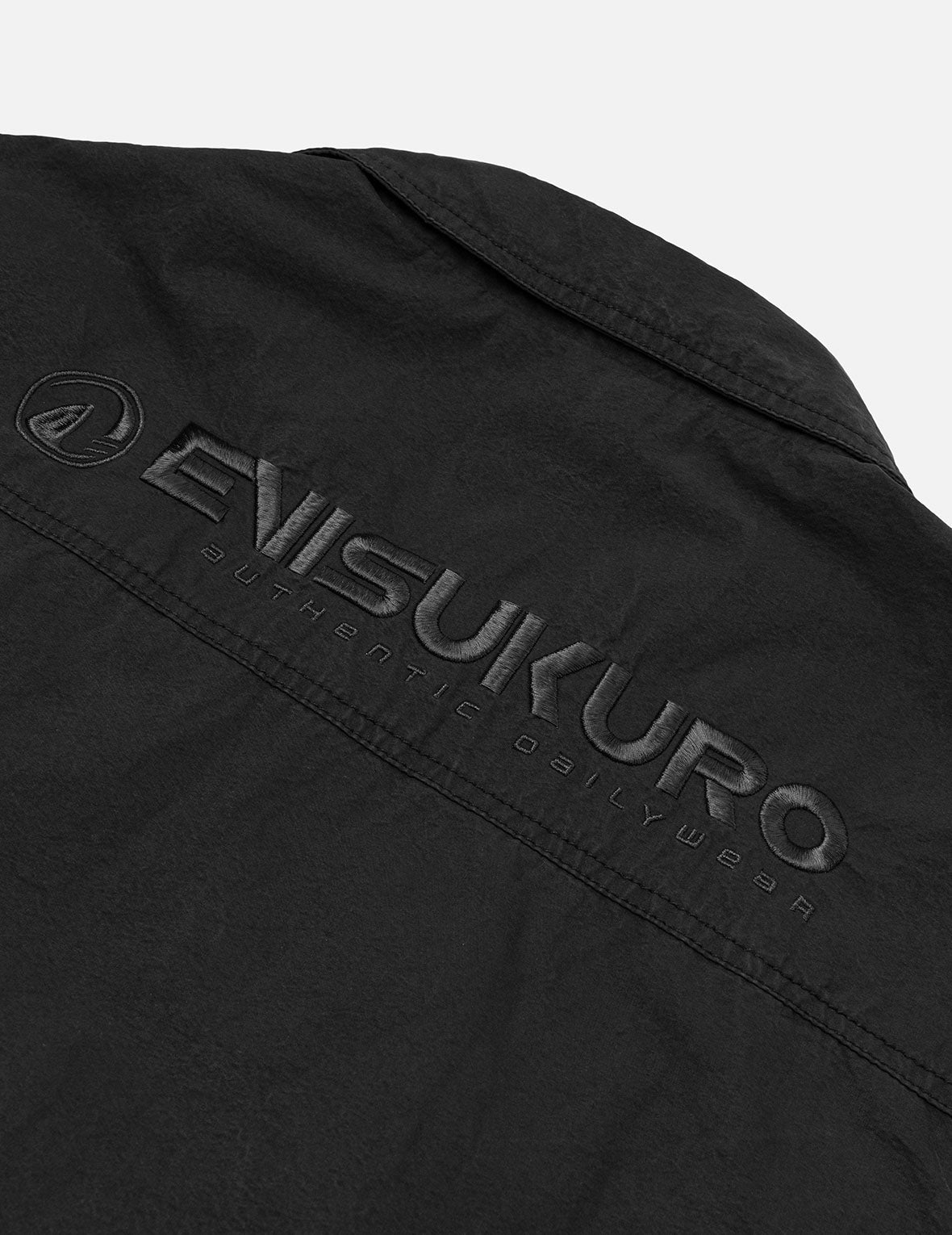 EVISUKURO Embroidery and Bio-washed Relax Fit Jacket