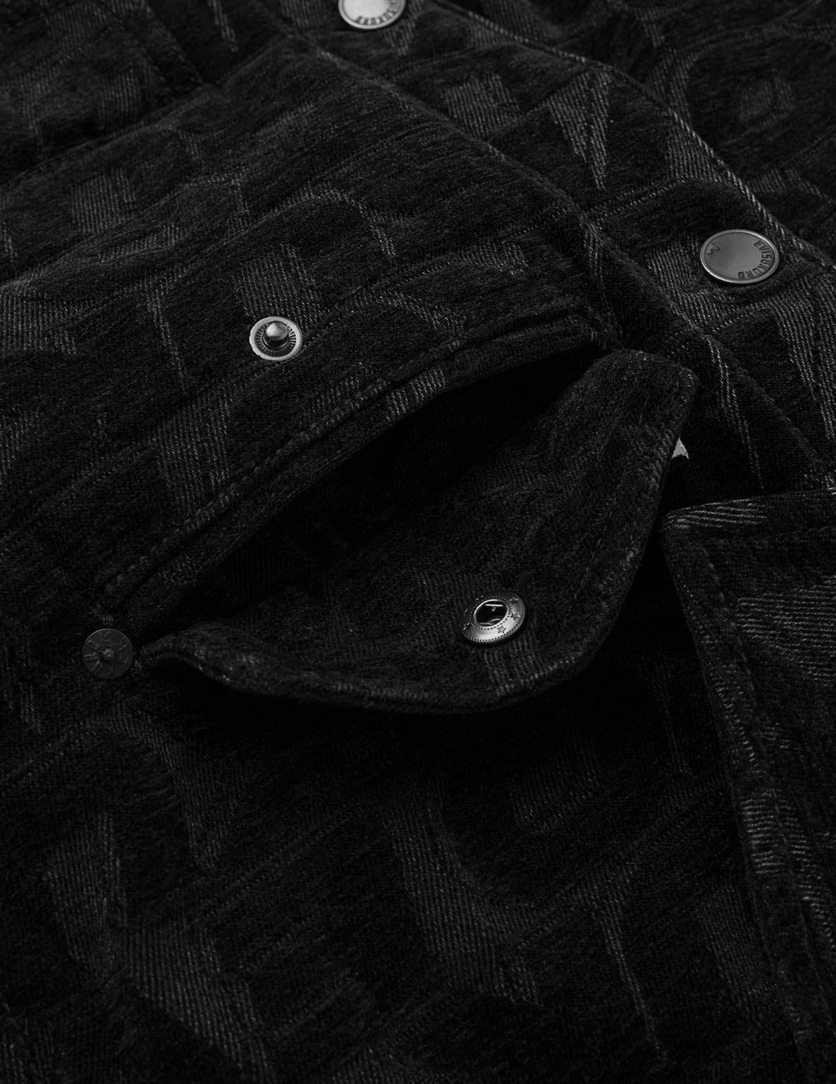 Allover EVISUKURO Jacquard Regular Fit Work Jacket