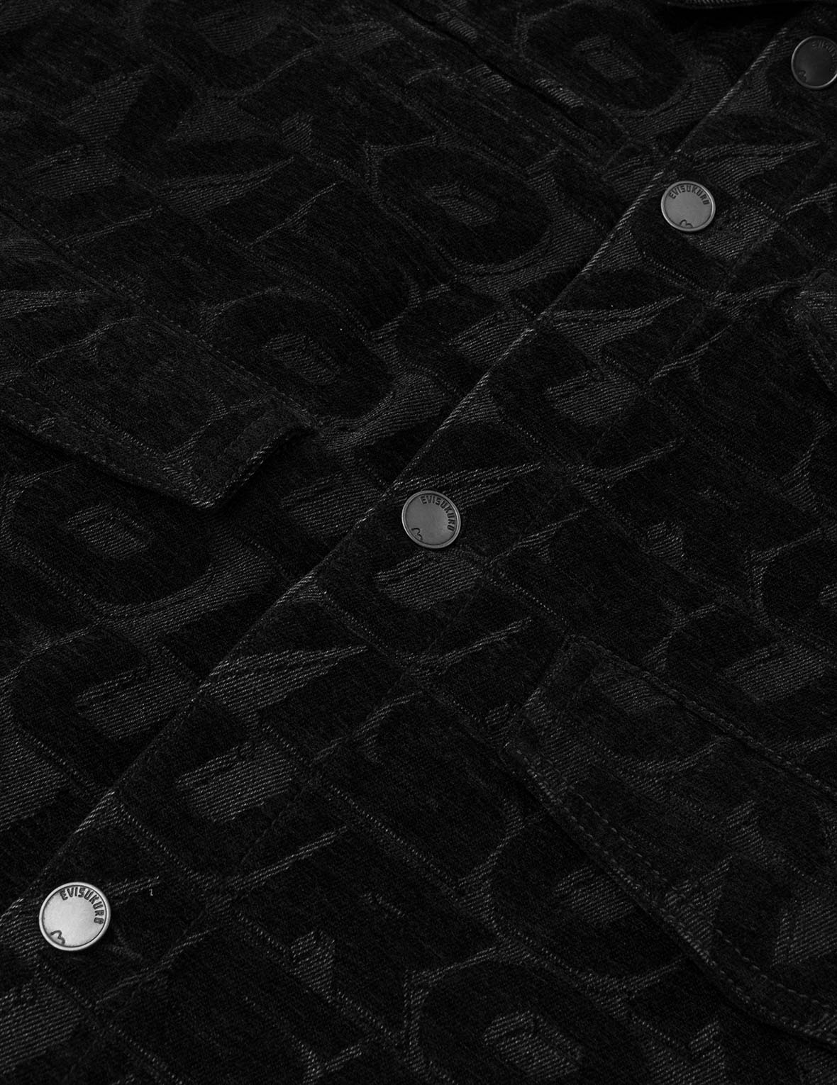 Allover EVISUKURO Jacquard Regular Fit Work Jacket