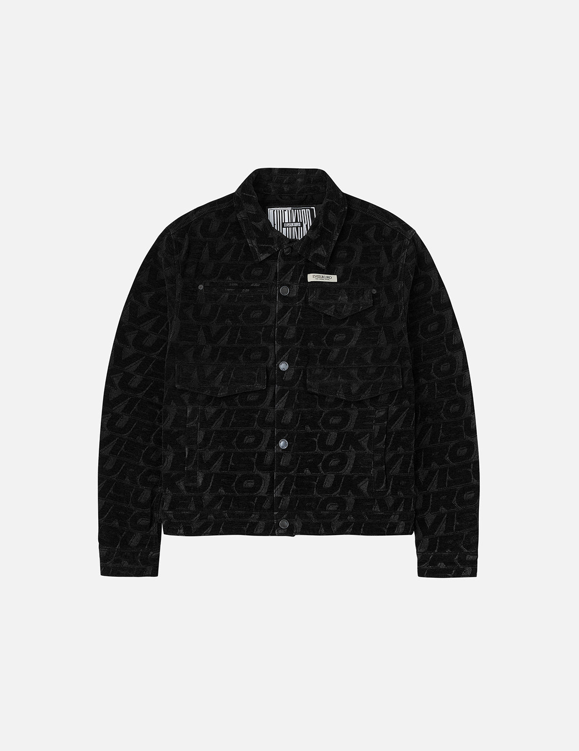 Allover EVISUKURO Jacquard Regular Fit Work Jacket