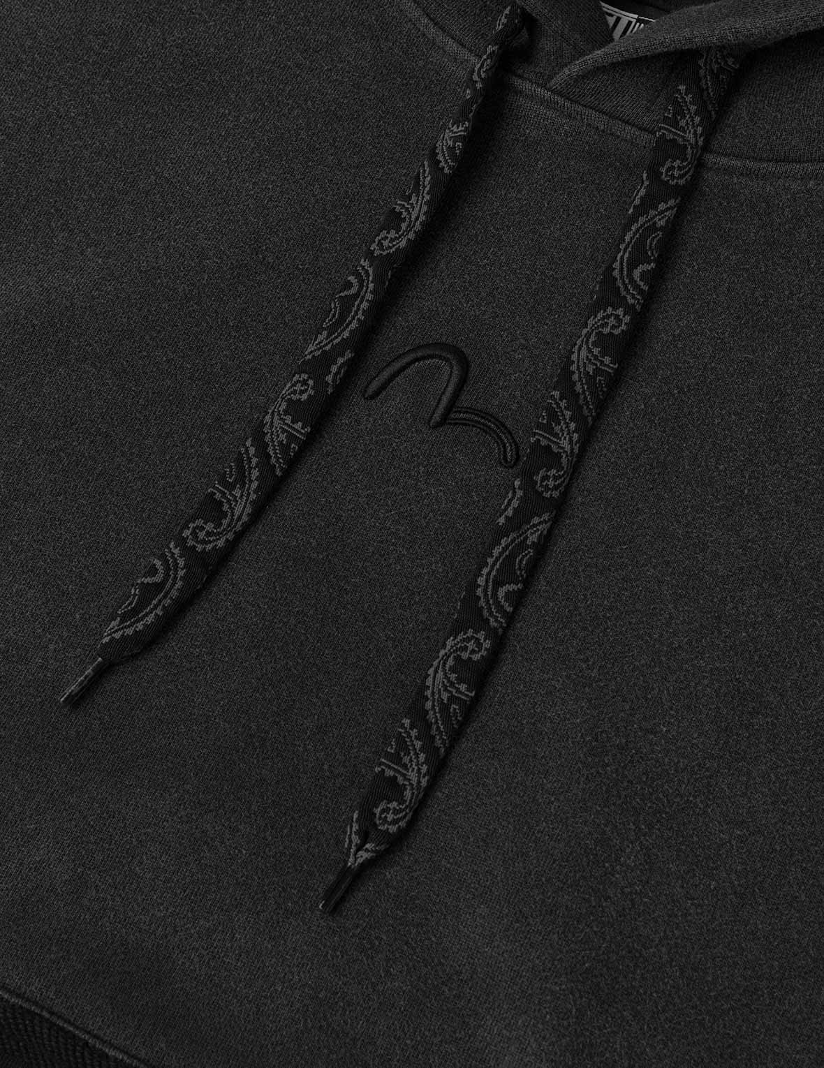Seagull and EVISUKURO E Embroidery Loose Fit Hoodie