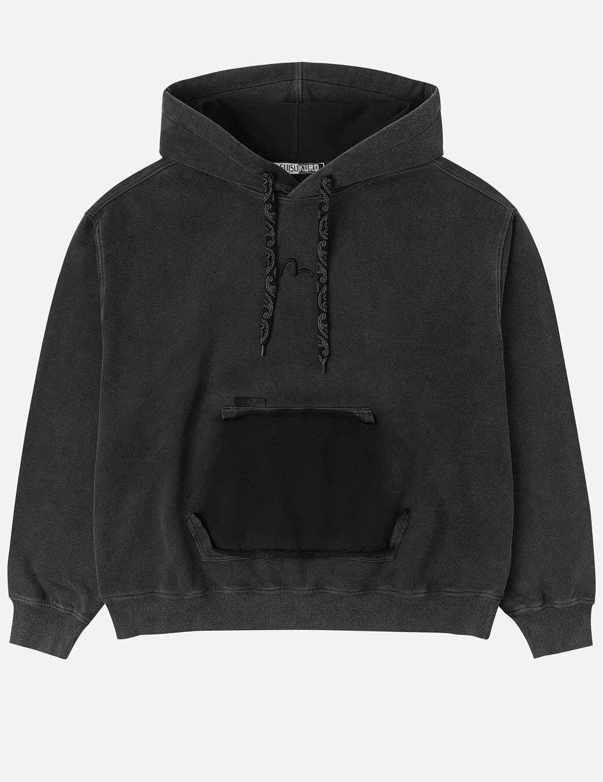 Seagull and EVISUKURO E Embroidery Loose Fit Hoodie