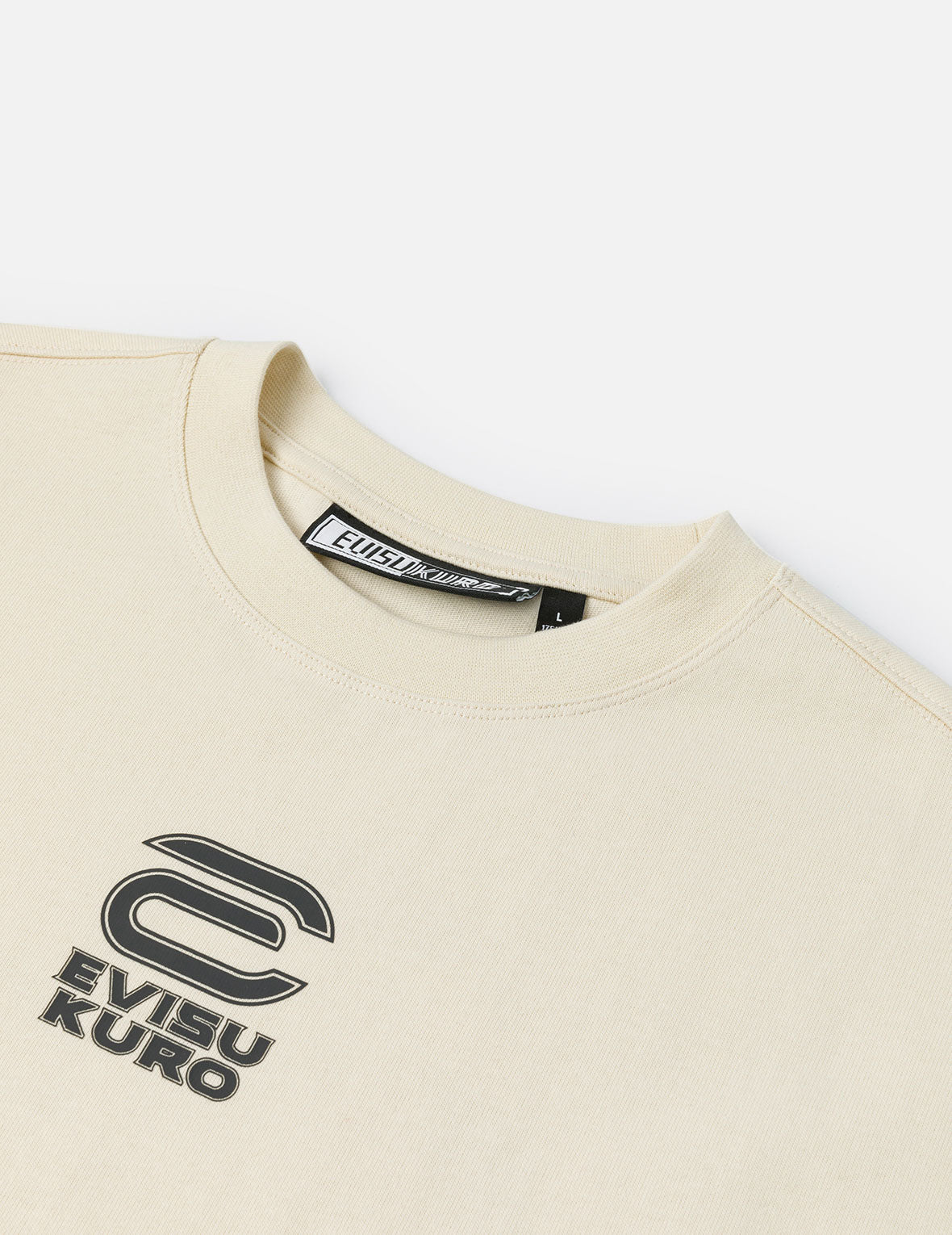 EVISUKURO and Contrasting Seagull Print Relax Fit T-shirt