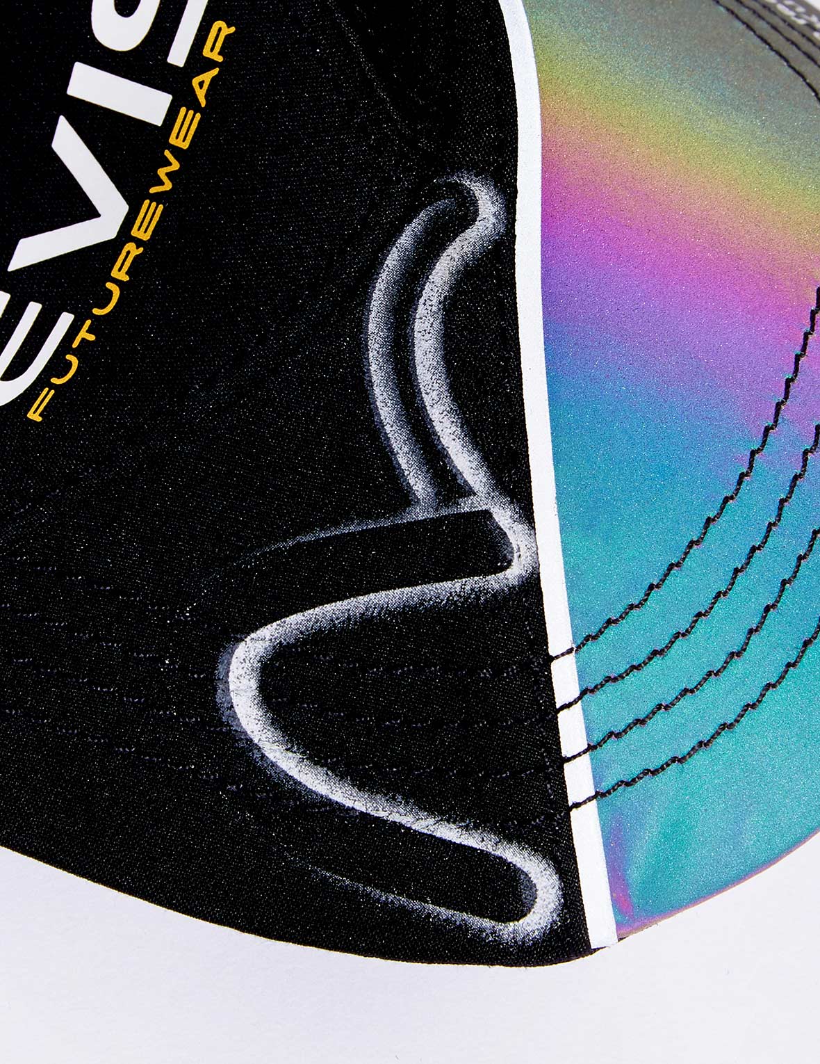 Iridescent Visor Baseball Cap