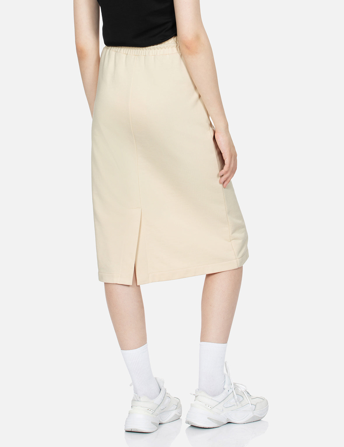 Logo Print and Seagull Badge Regular Fit Skirt