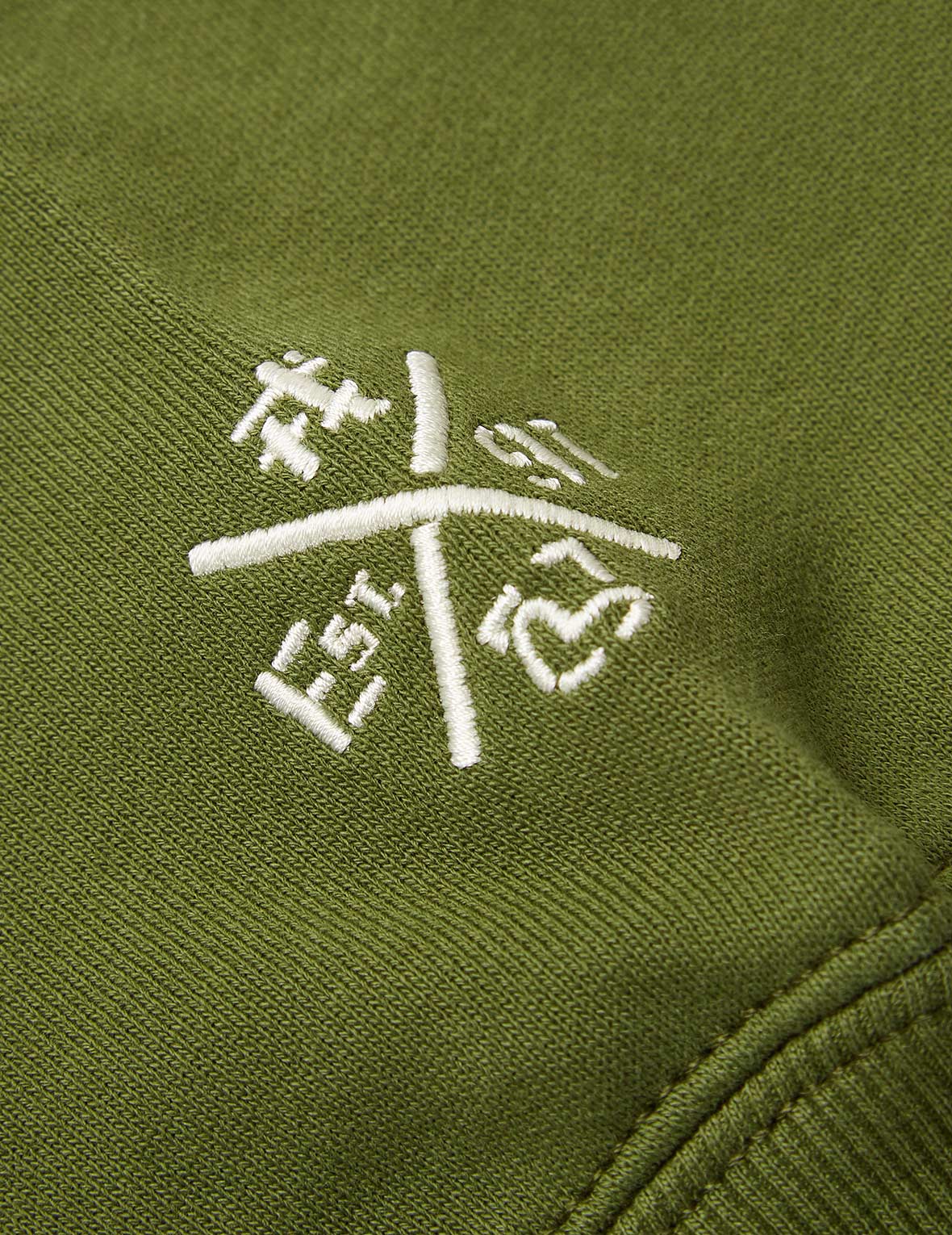 拼色小海鷗印花連帽衛衣