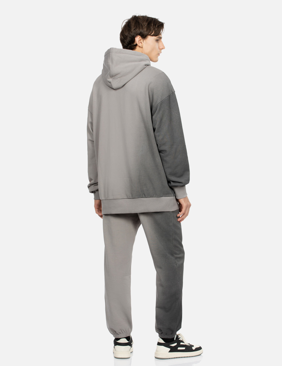 Graffiti Seagull and Slogan print Loose Fit Hoodie
