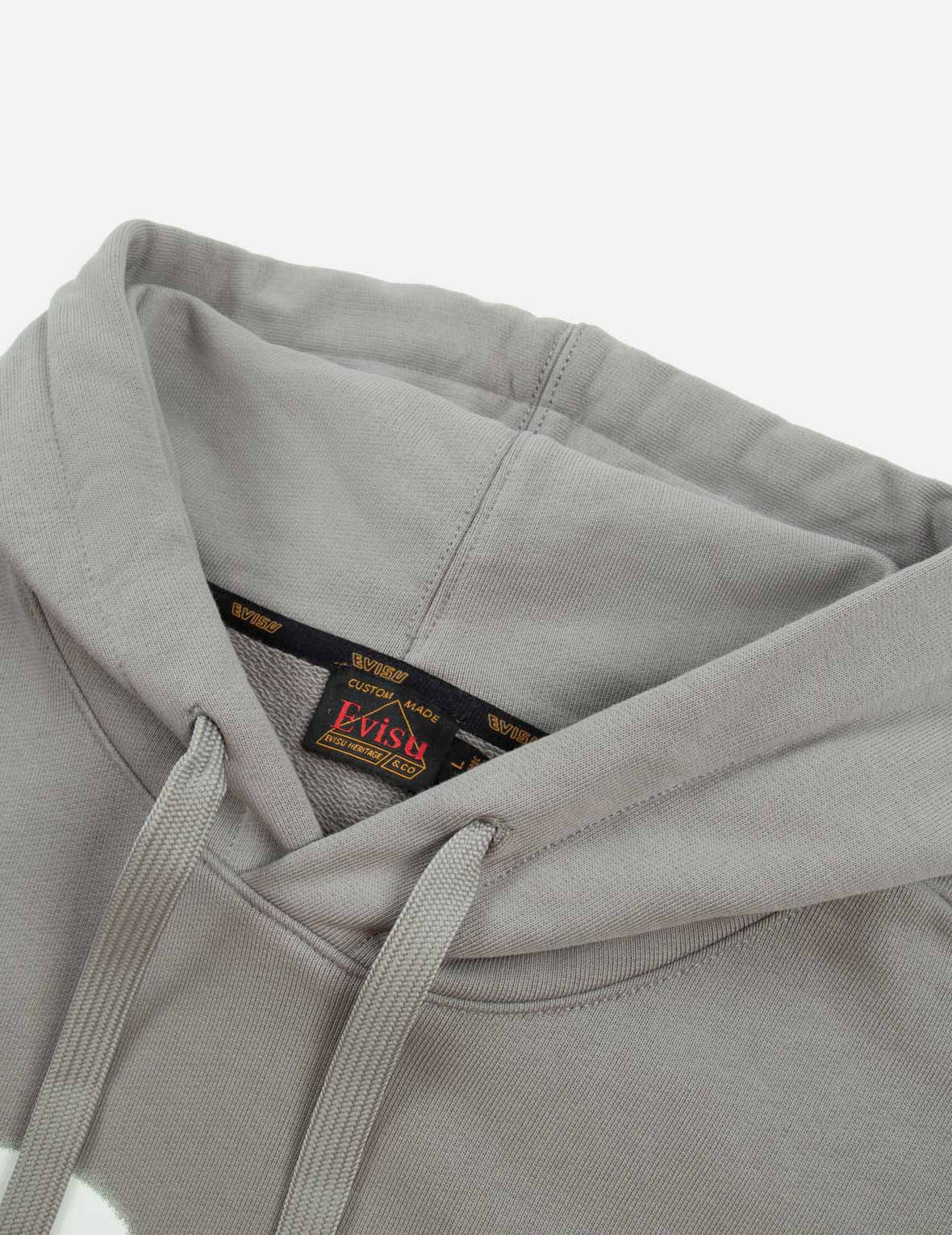 Graffiti Seagull and Slogan print Loose Fit Hoodie