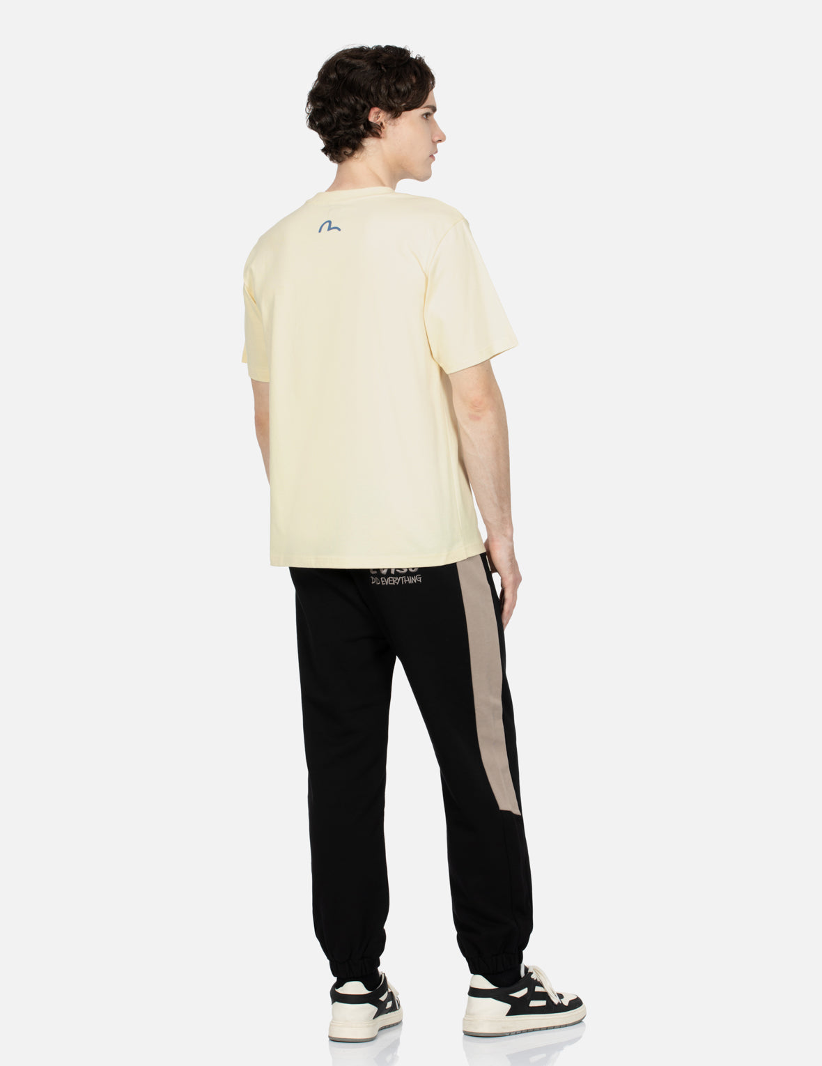 Kumadori Daruma Print Regular Fit T-shirt