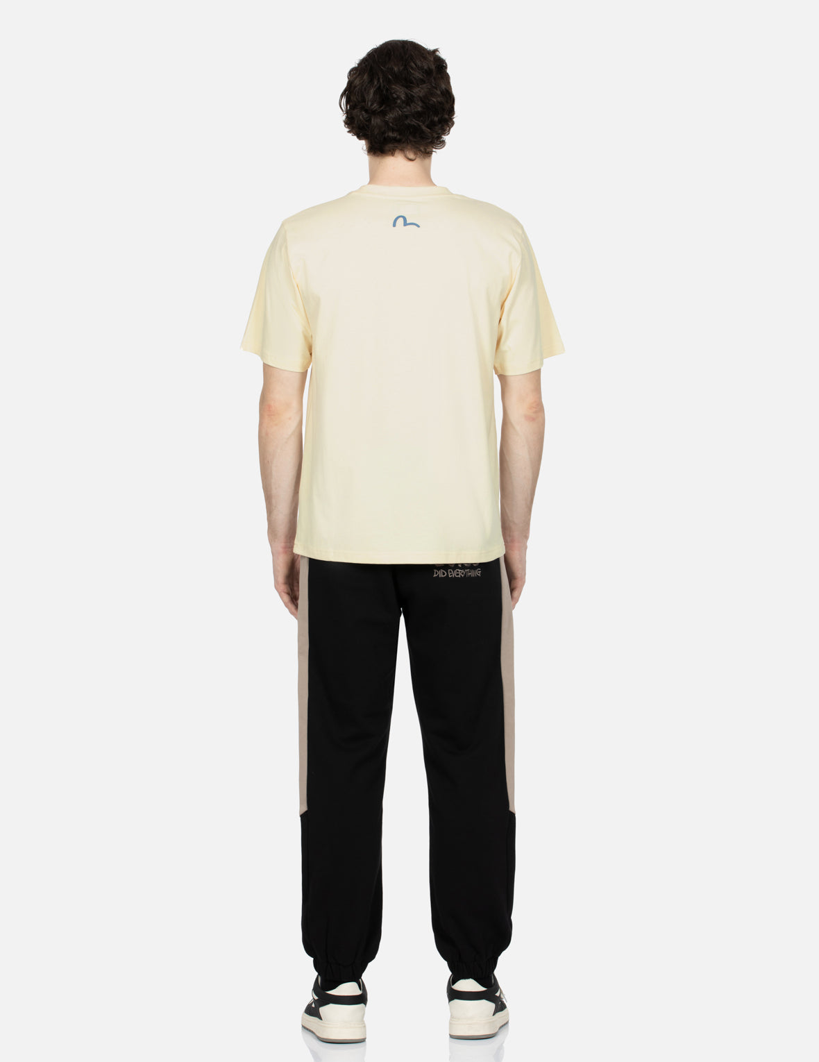 Kumadori Daruma Print Regular Fit T-shirt