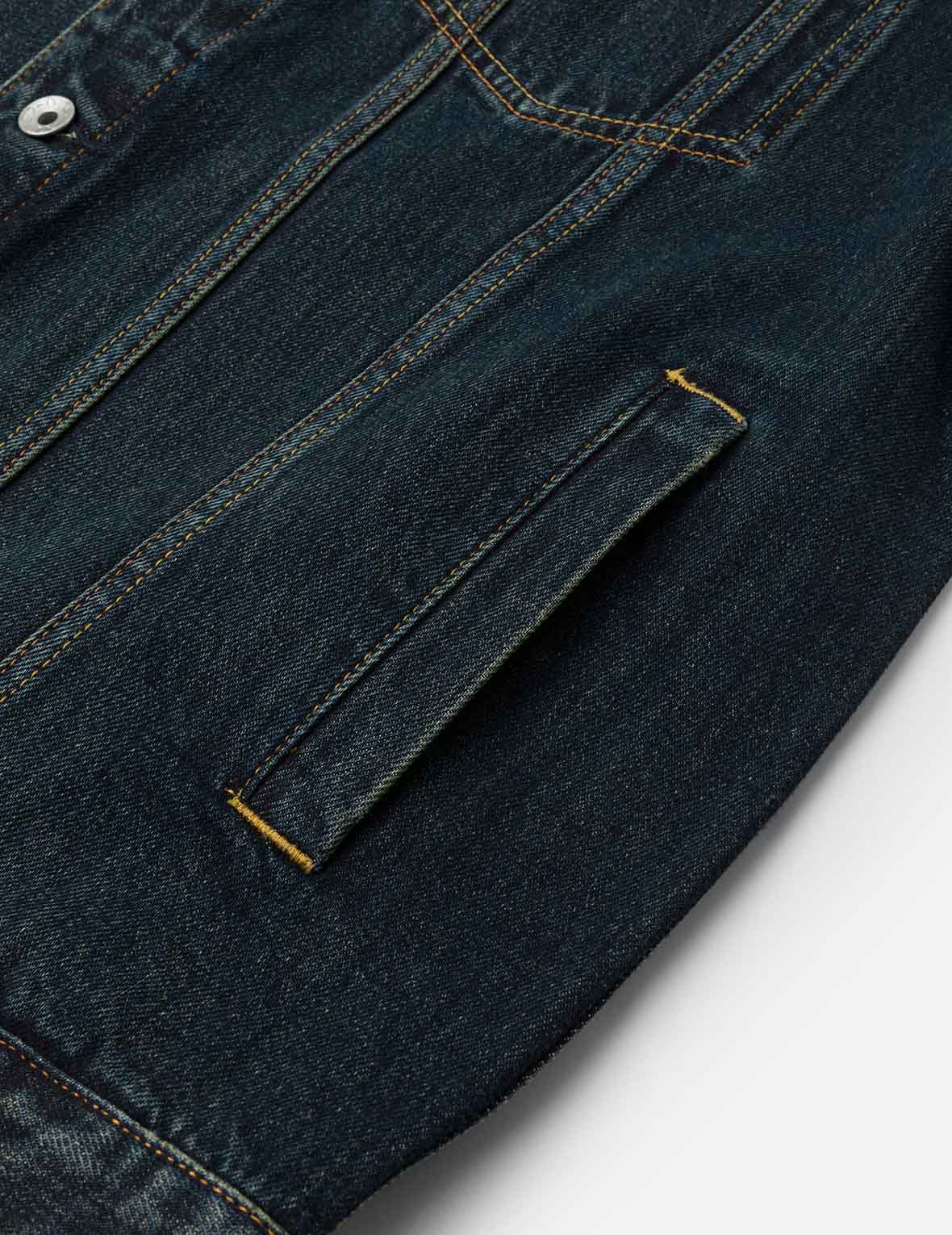 洗水筆刷大M印花常規版型牛仔外套