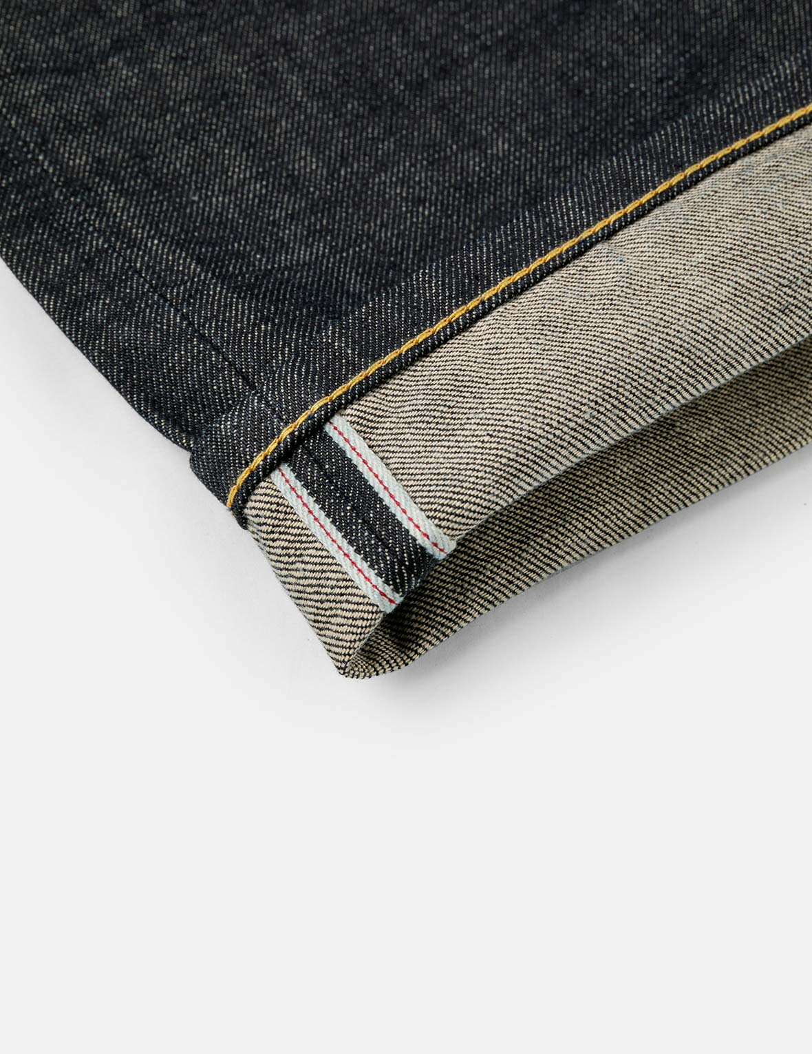Seagull and Japanese Temple Embroidery Regular Fit Jeans #2000