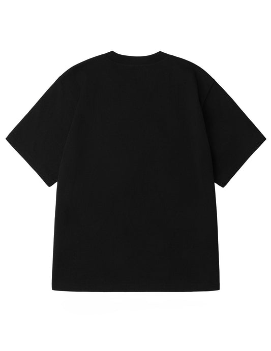 Brocade Seagull Appliqué Regular Fit Short Sleeves T-shirt