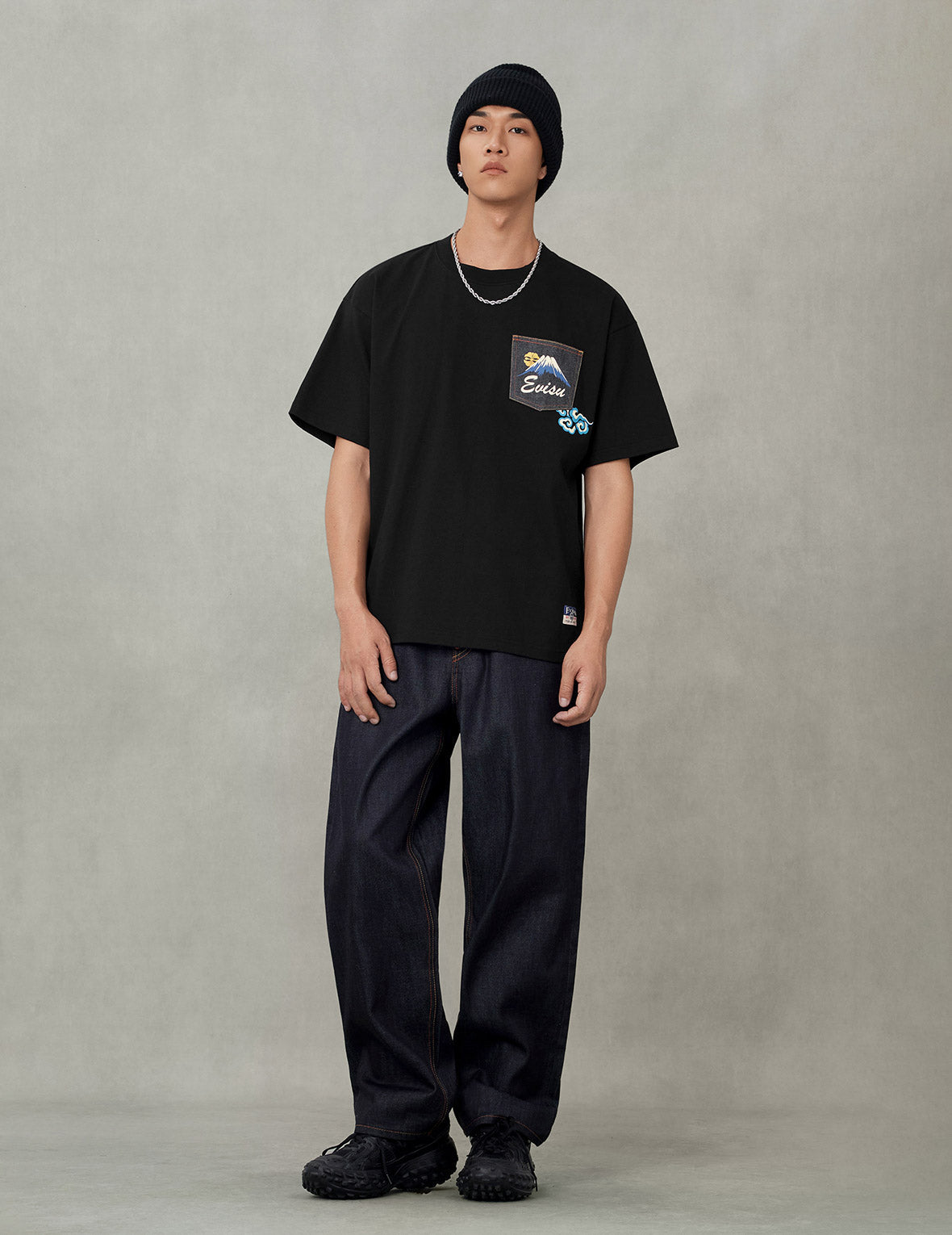 Godhead Lion Dance Print Relax Fit T-Shirt